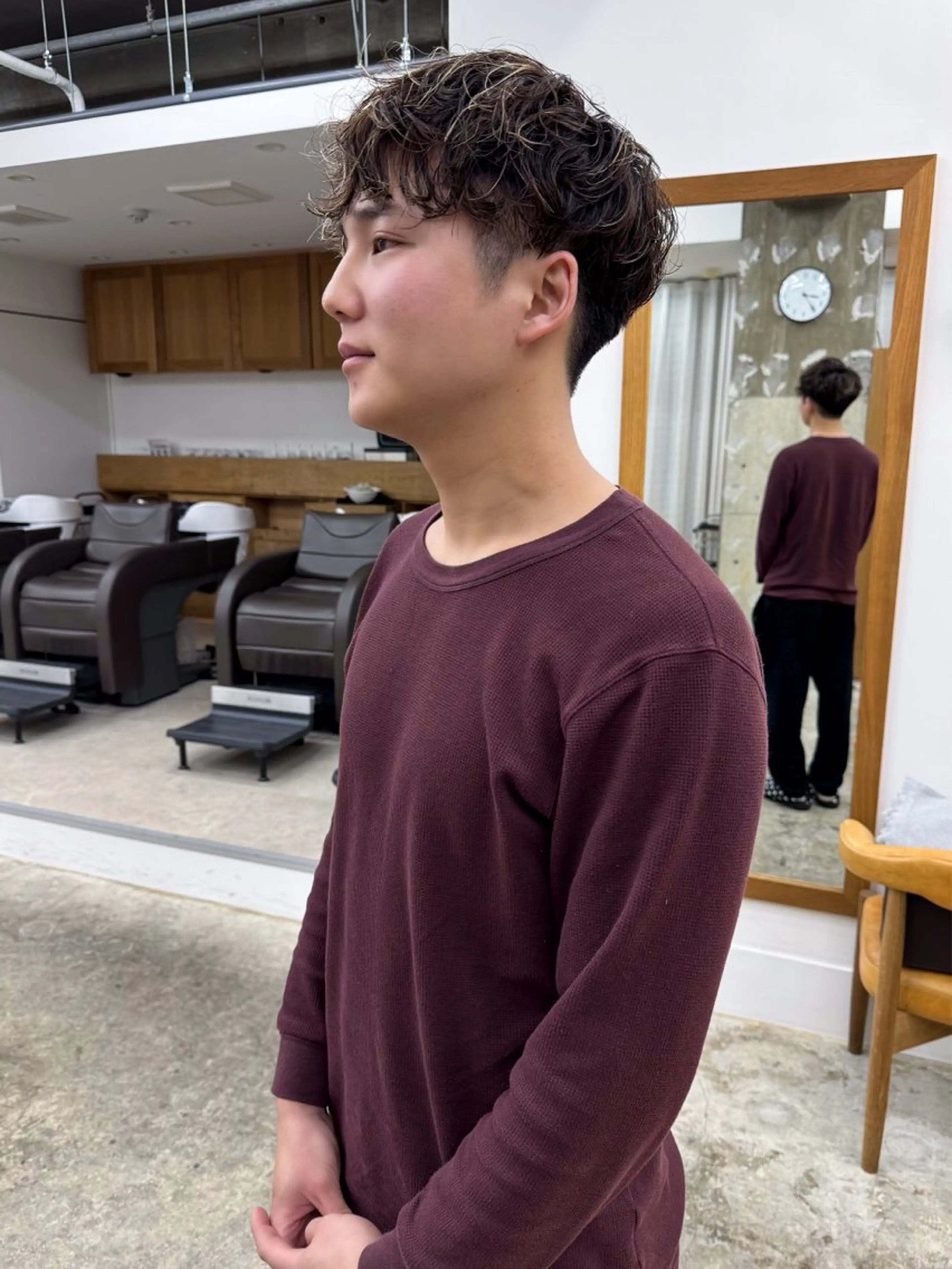 ショート カット パーマ メンズカット/パーマ /amy.下村透依のヘアスタイル