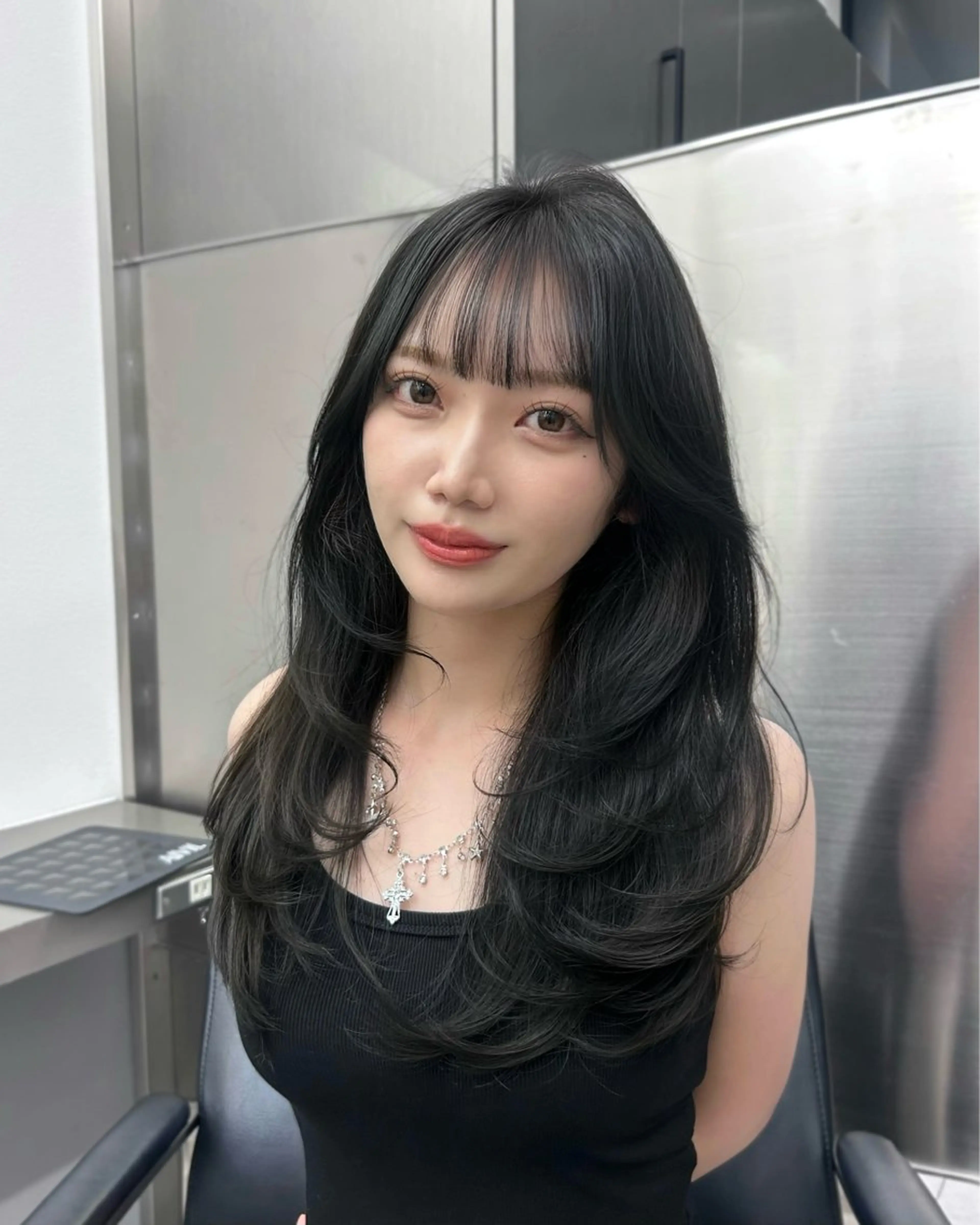 ロング レイヤーカット 大人レイヤー/艶美髪 🇺🇸TOMONAのヘアスタイル