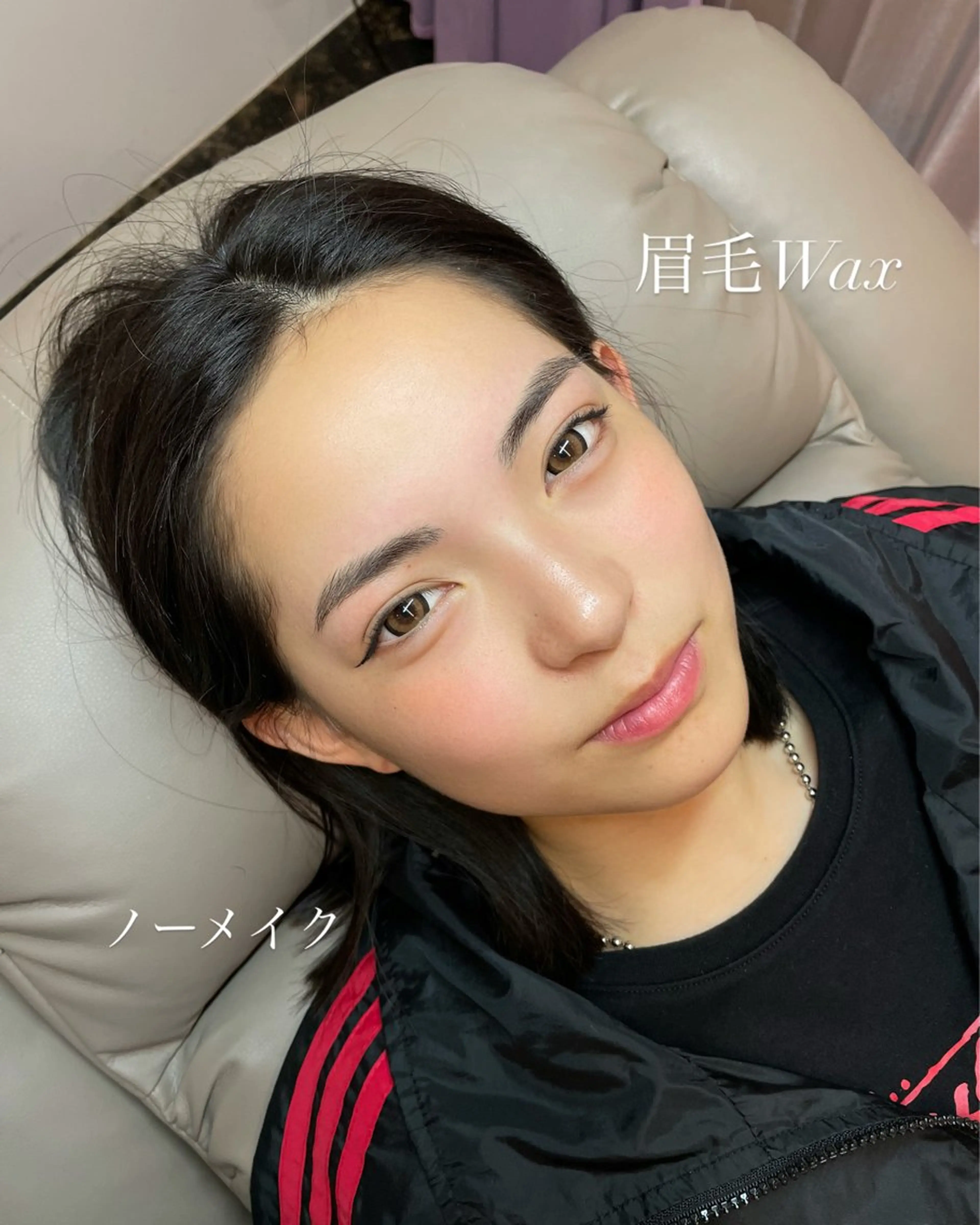アイブロウ ハリウッドブロウリフト メンズアイブロウ 眉毛ワックス脱毛 🎀kaede🎀 骨格似合わせ眉毛の眉毛・アイブロウイメージ