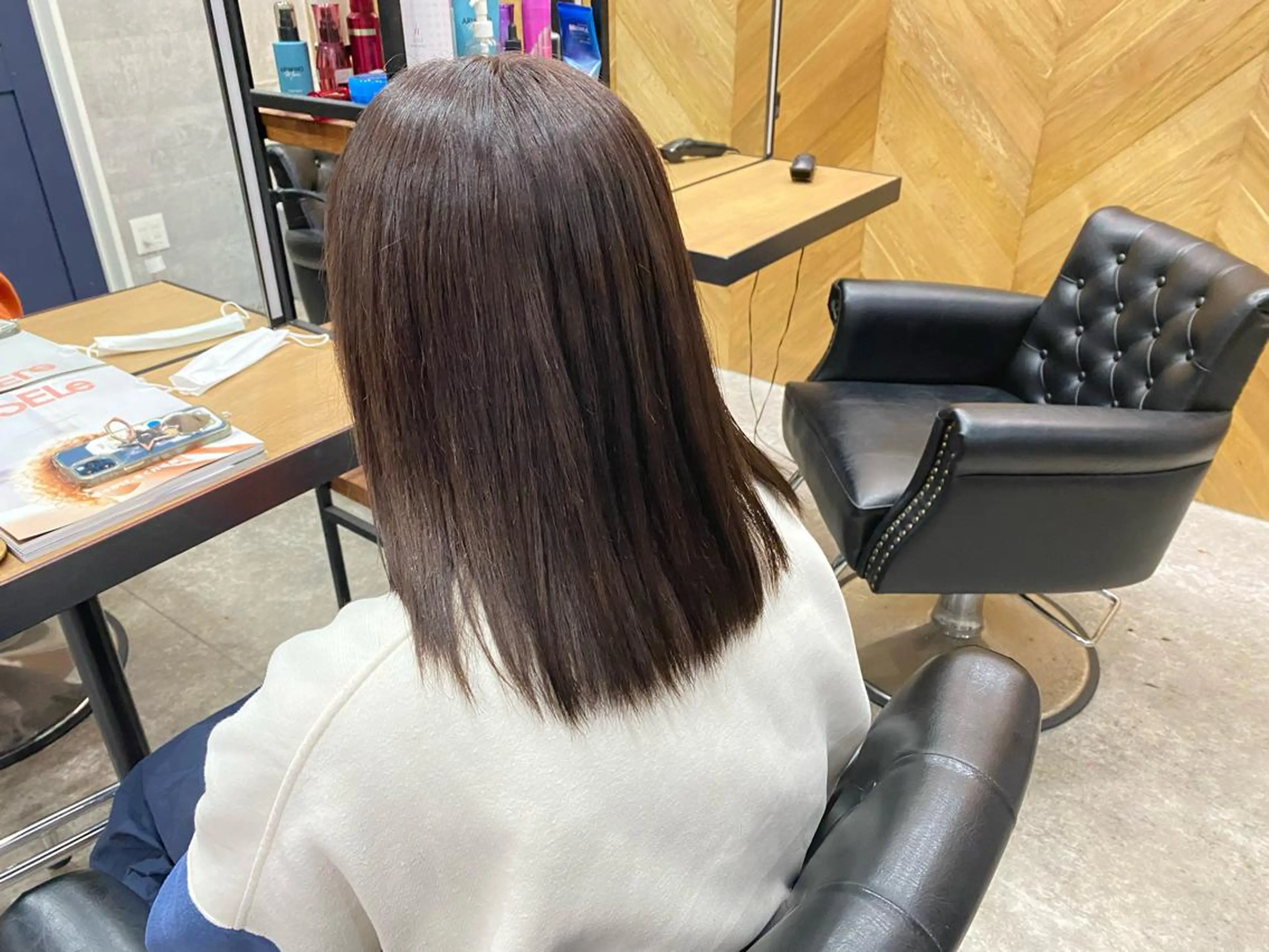 ミディアム カラー ヘアカラー 柔らかカラー🥛 mayucoのヘアスタイル