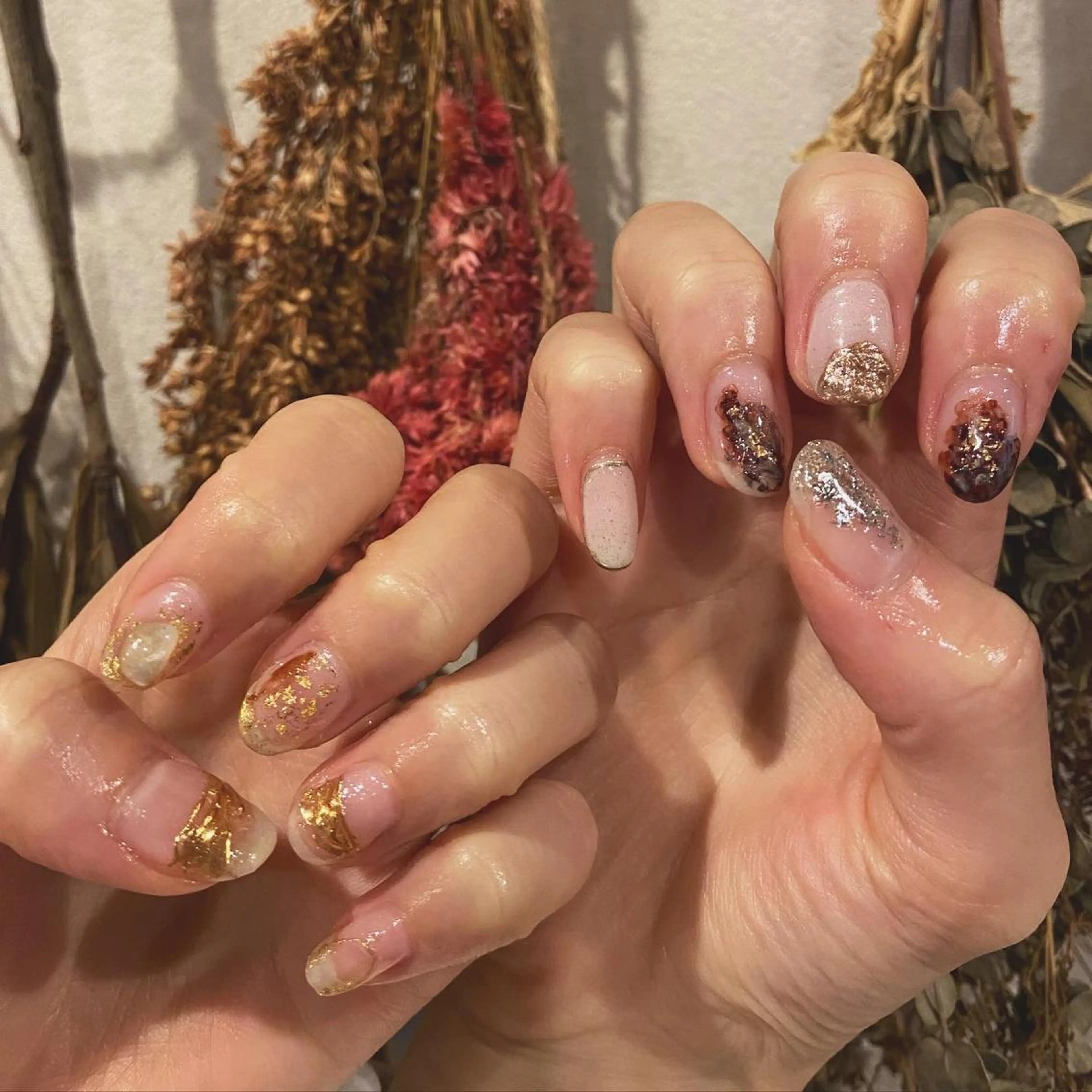 ネイル アートネイル クリアネイル ミラーネイル ニュアンスネイル . unffのネイルデザイン