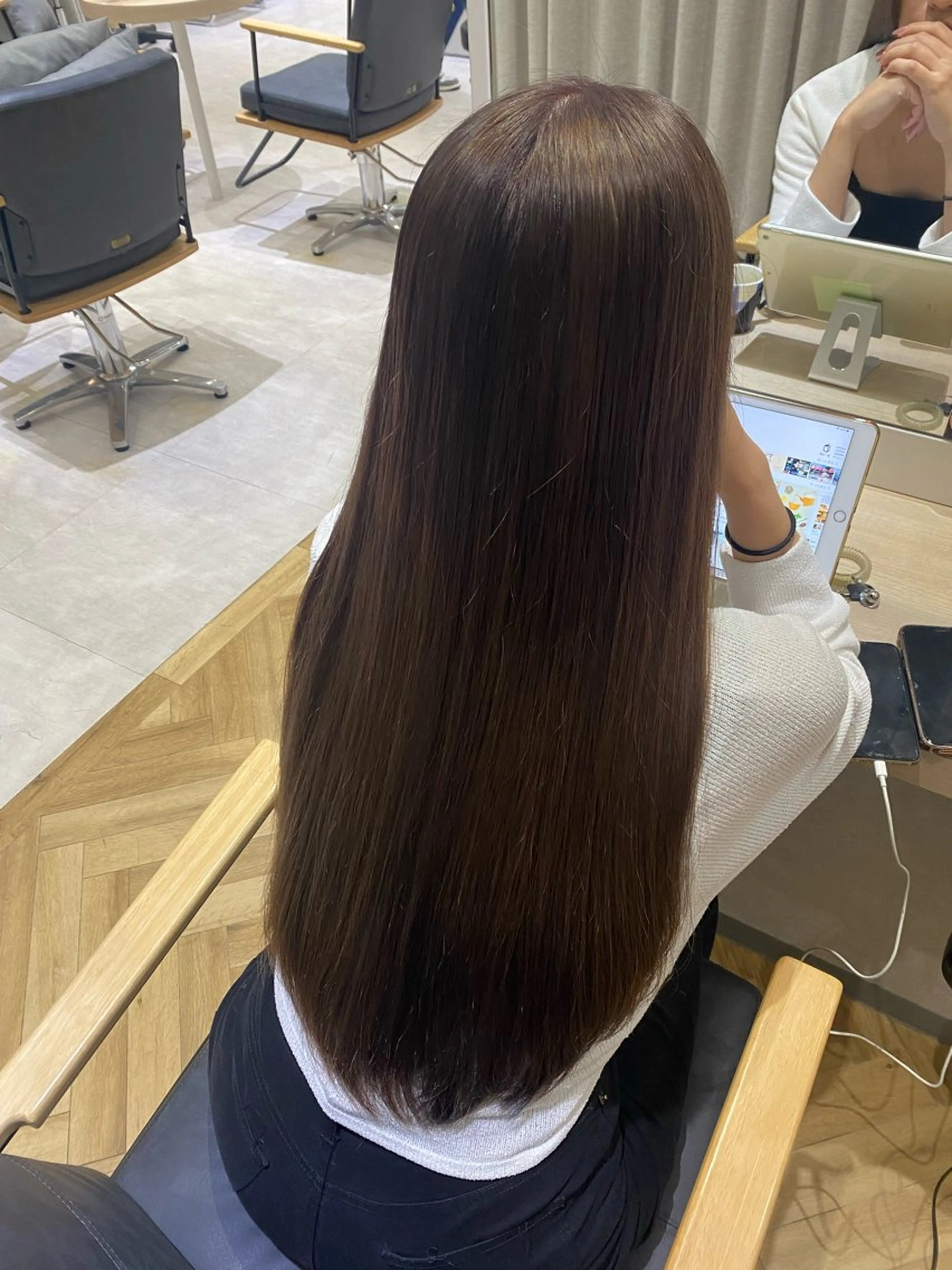 【ご新規様限定💎】プレミアム縮毛矯正＋髪質改善カット＋トリートメントの写真