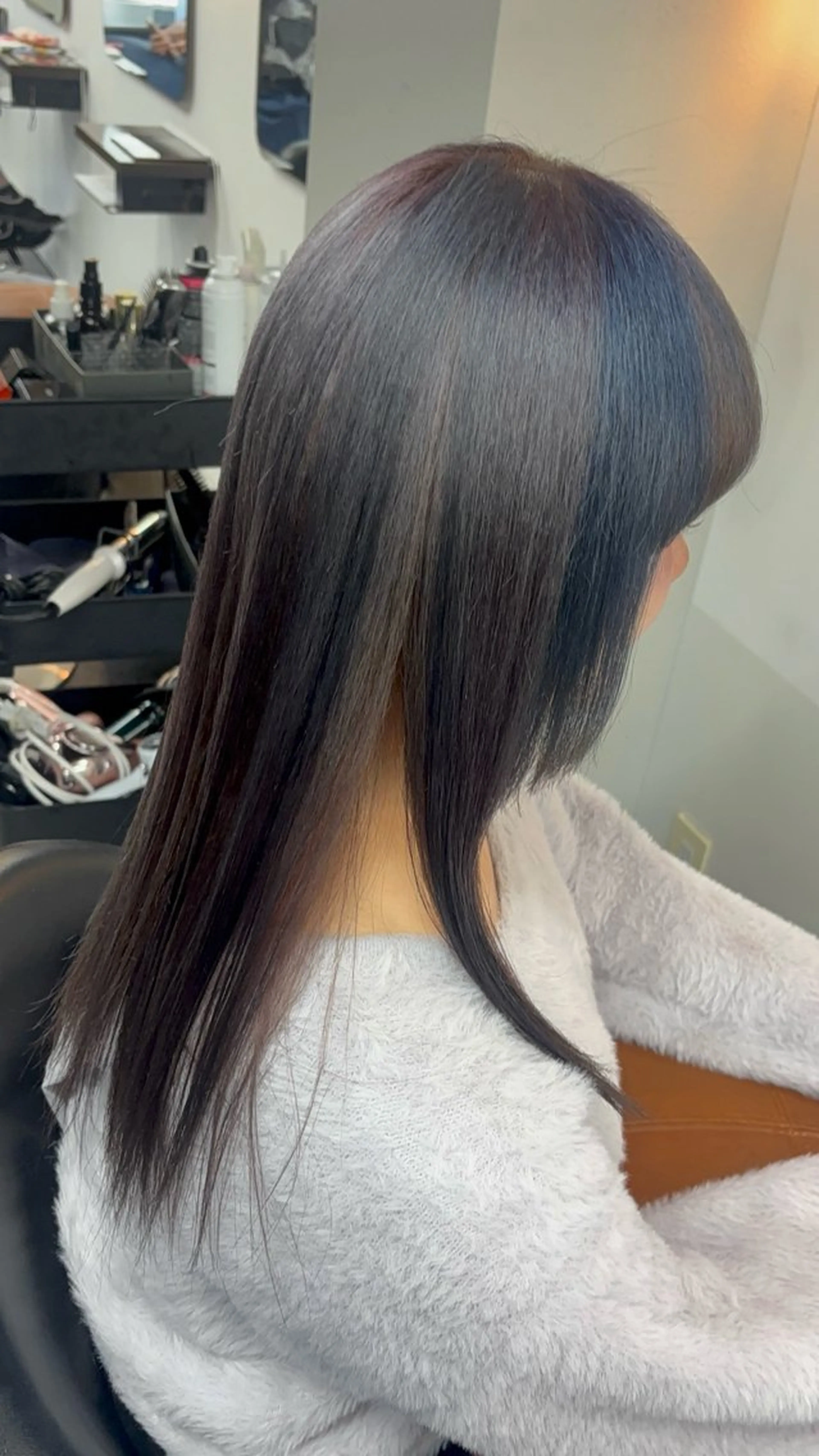 ロング カット ヘアカラー トリートメント 🦄艶髪育毛🌟毛髪 診断/セット/駒井のヘアスタイル