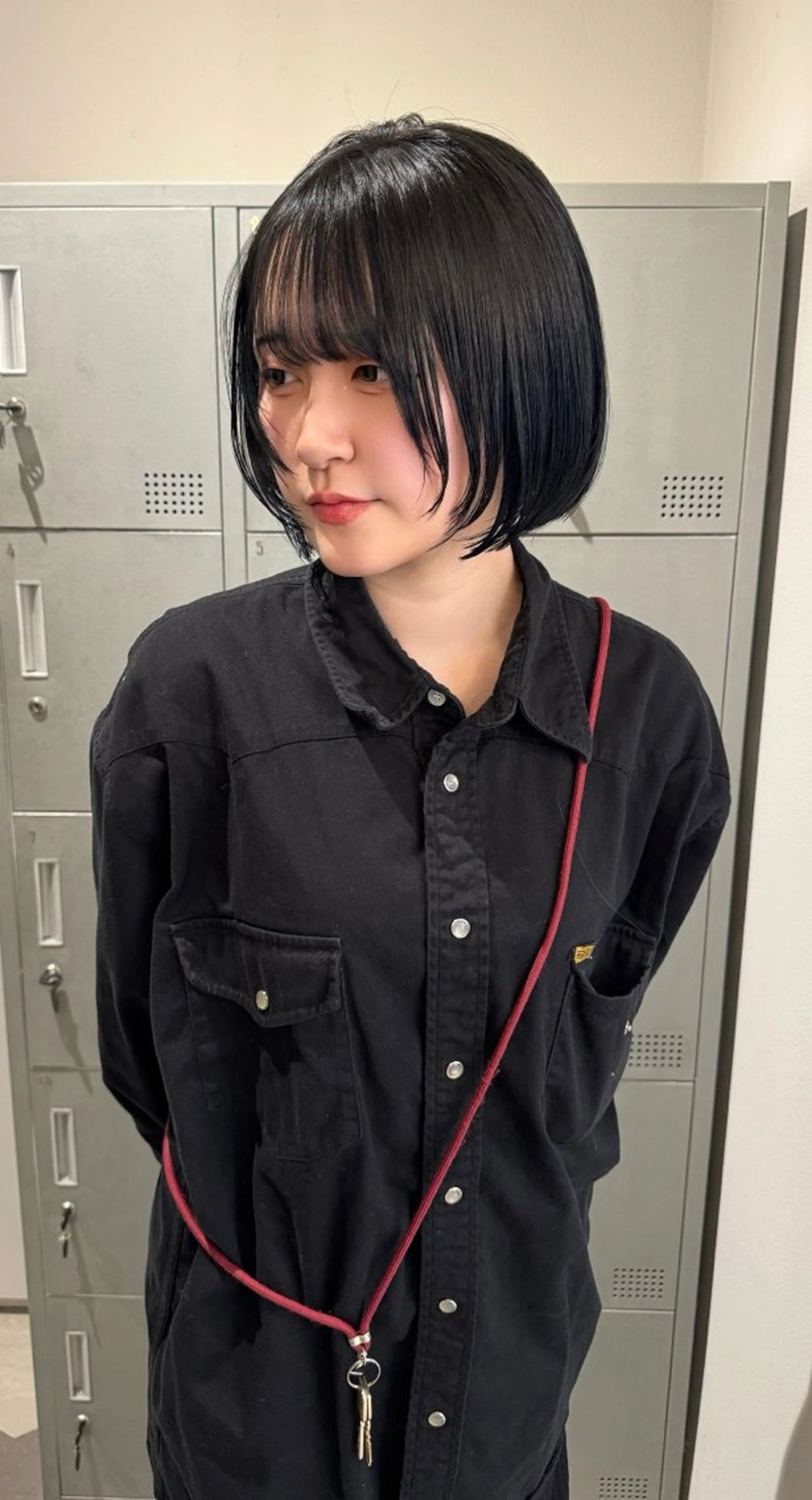 ミディアム カット ヘアカラー 【天満1艶髪】潤艶/ 髪質改善🌹釣本竜哉のヘアスタイル