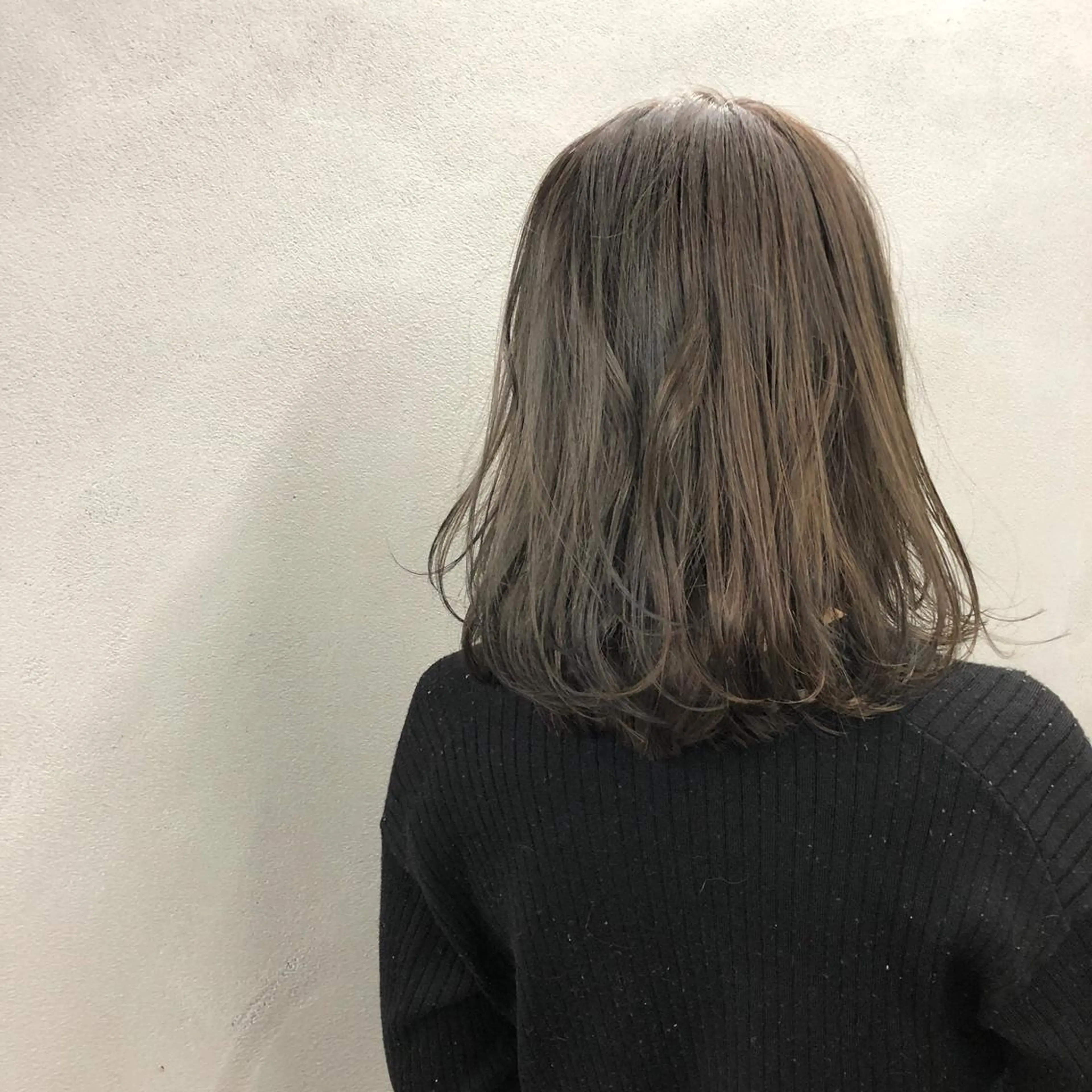 ミディアム カラー カット ヘアカラー トリートメント ボブ/ショート/ 白髪染め/メンズ葛西のヘアスタイル