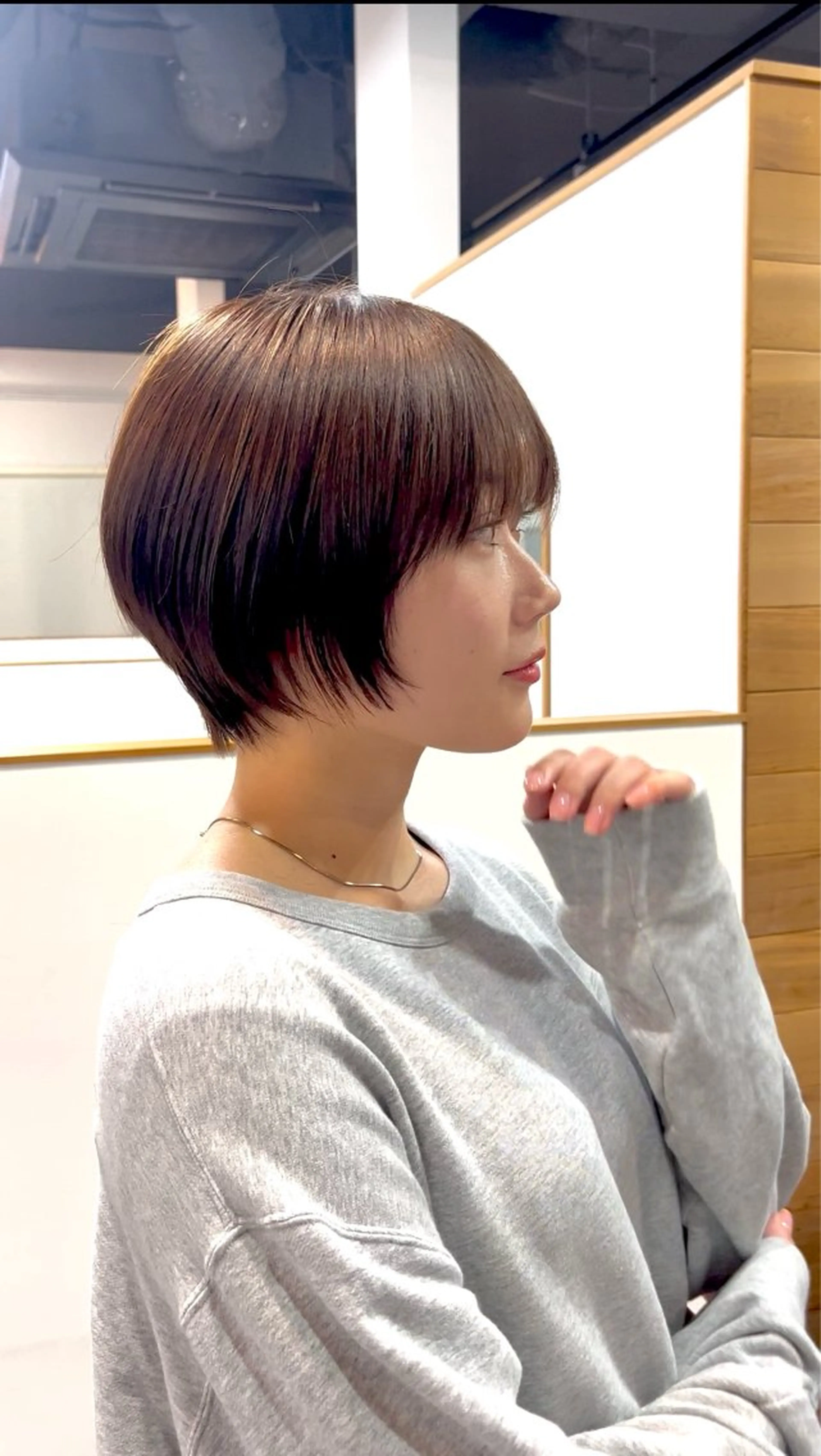 ショート カラー ショートヘア 表参道【髪質改善】 宮嶋勇太のヘアスタイル