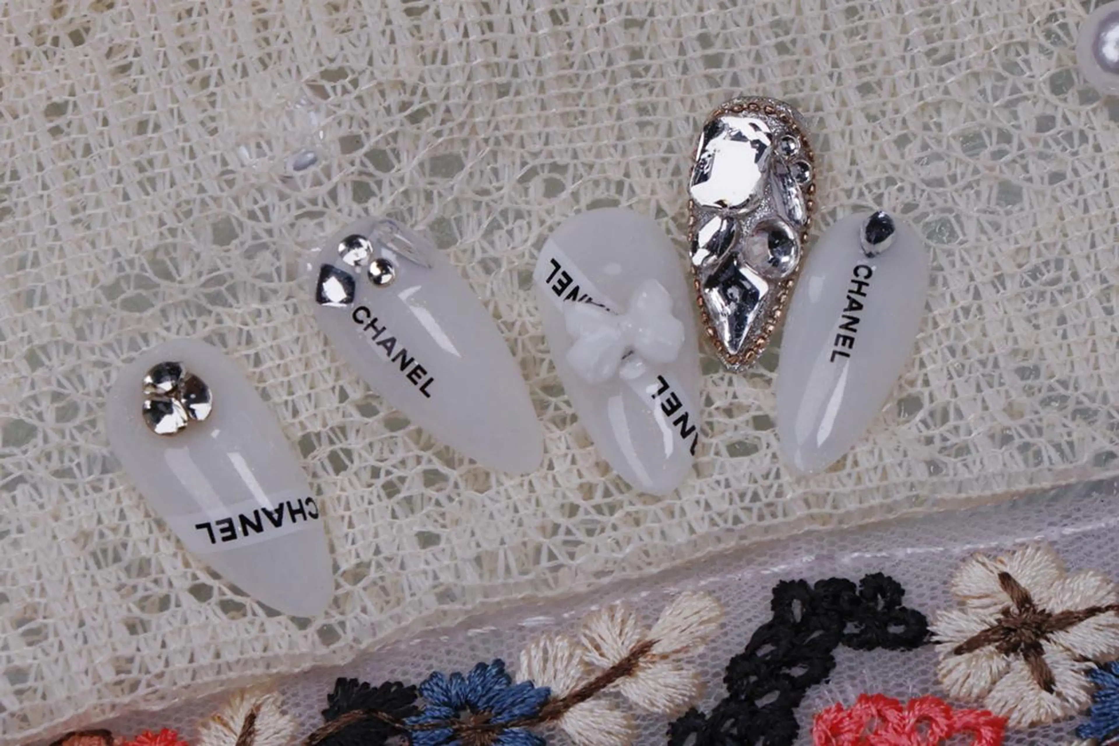 ネイル ハロウィン ロングネイル マグネットネイル スカルプネイル ネイルチップ ハンドネイル MSS みきのネイルデザイン