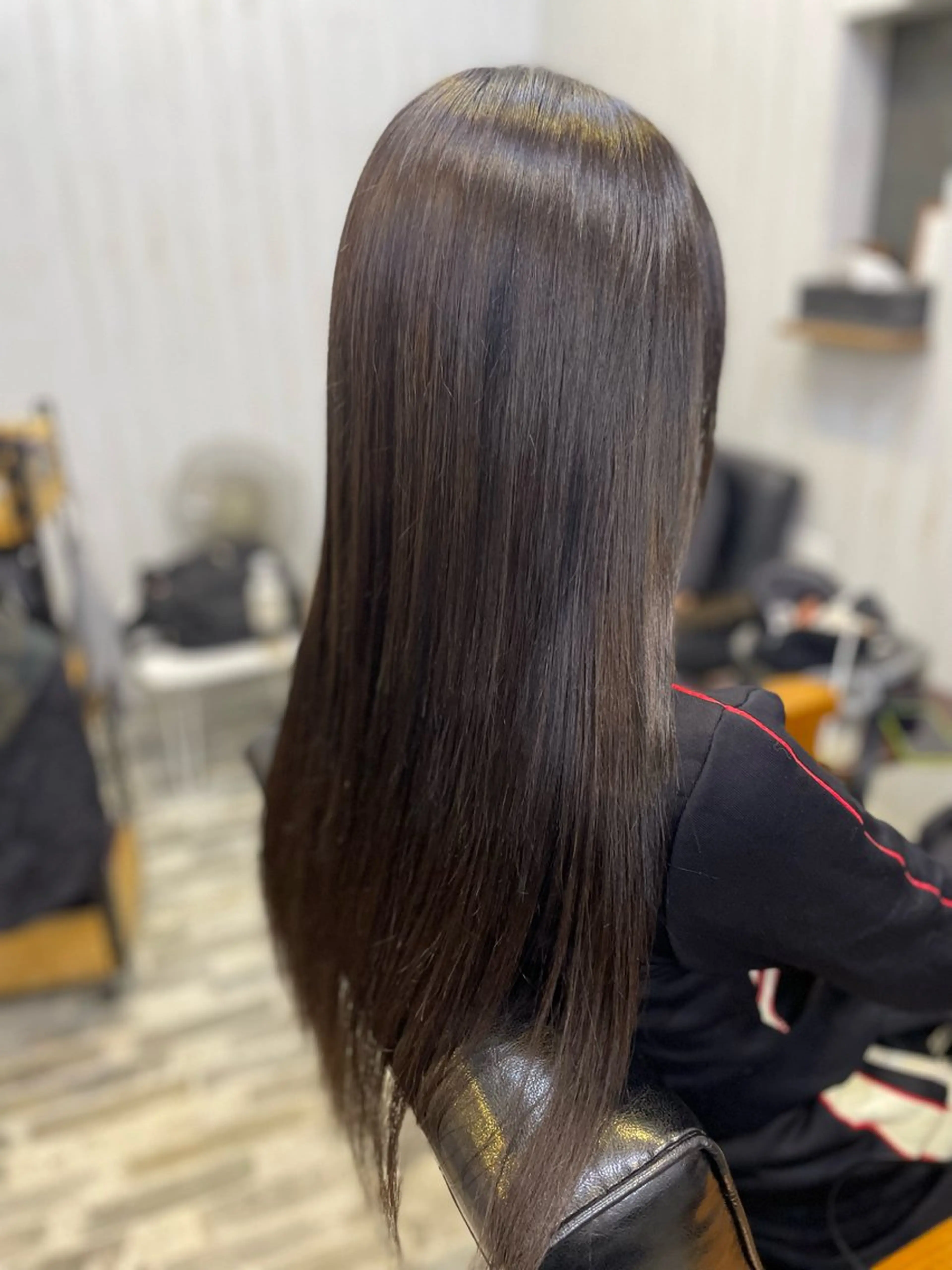 ロング シールエクステ エクステ 姫路アンメリーアン ダンのヘアスタイル