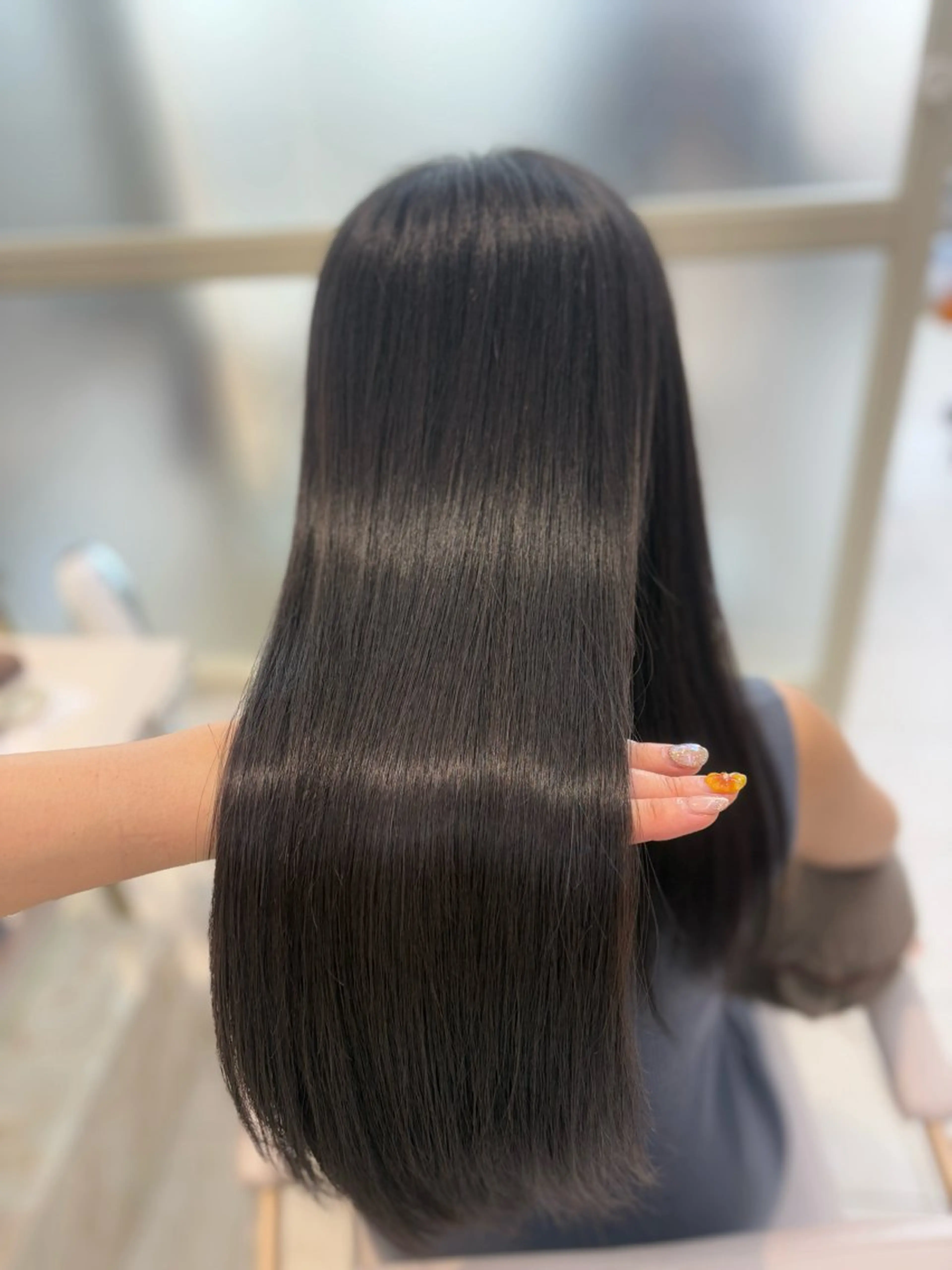 ロング ヘアカラー トリートメント つや髪/ライブヘア /Miya🎀🪽のヘアスタイル