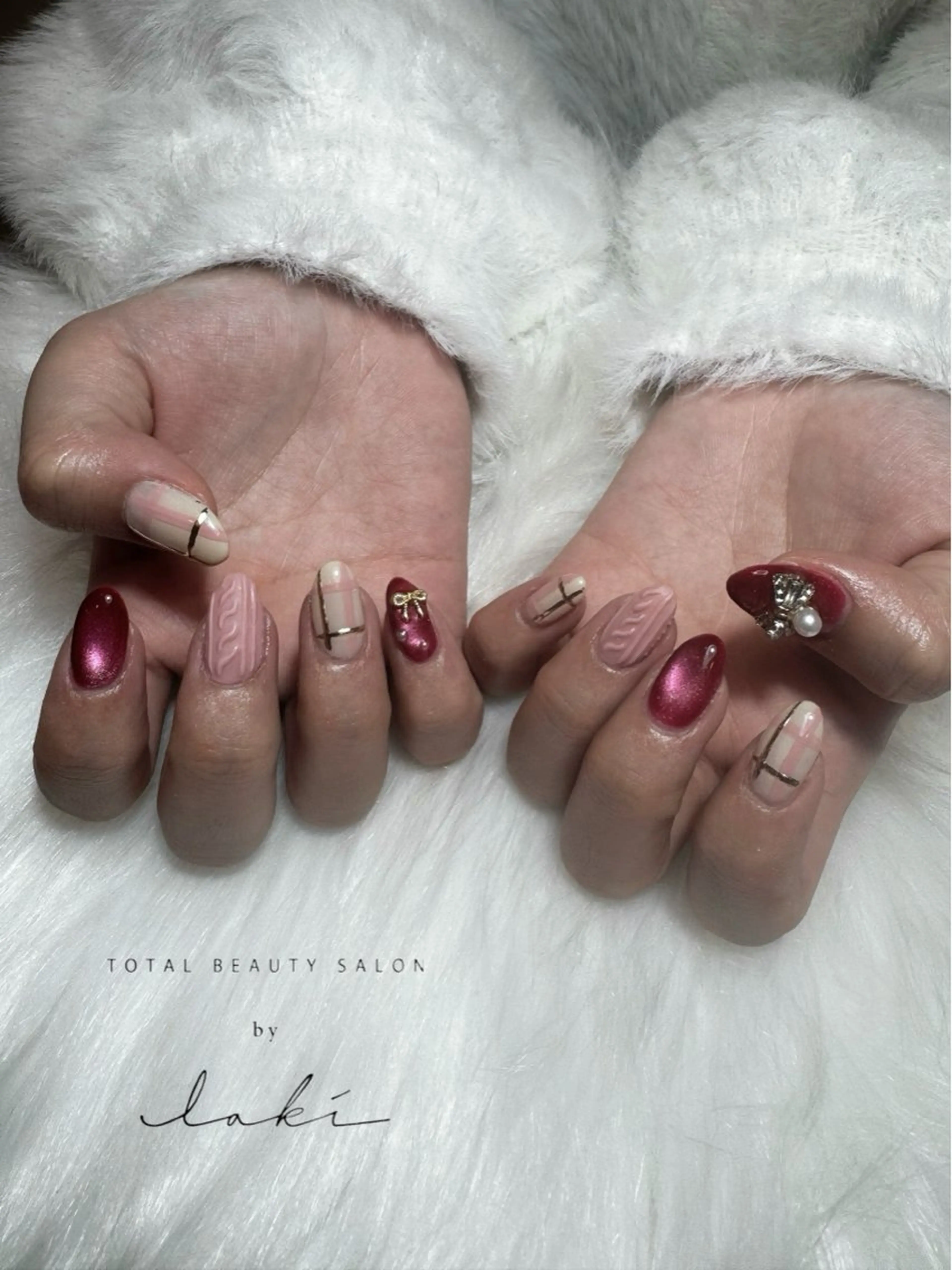 ネイル ハンドネイル bylaki🌈 RENAのネイルデザイン