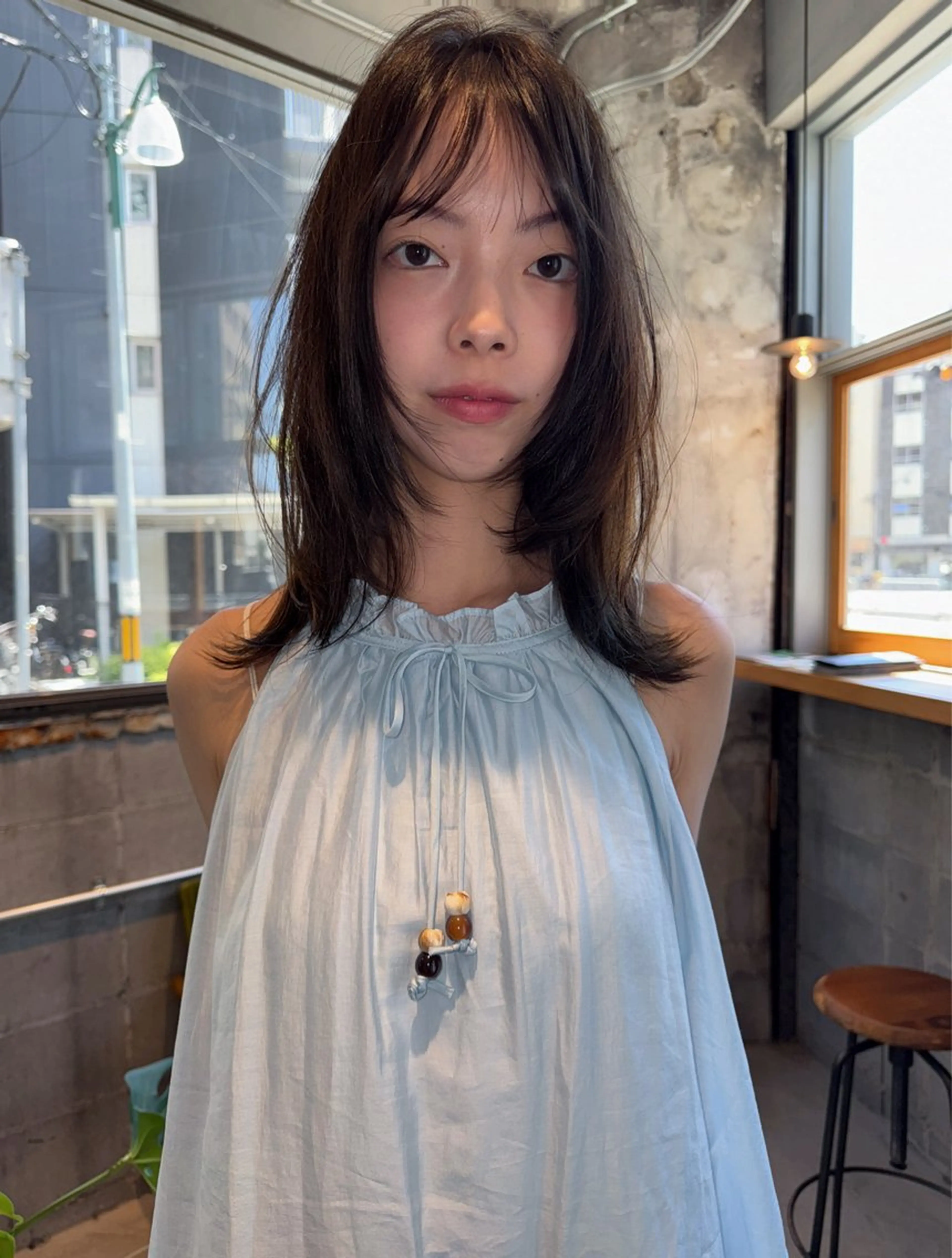 ミディアム ヘアカラー L/MA所属・MIKU /カラー/ハイトーンのヘアスタイル