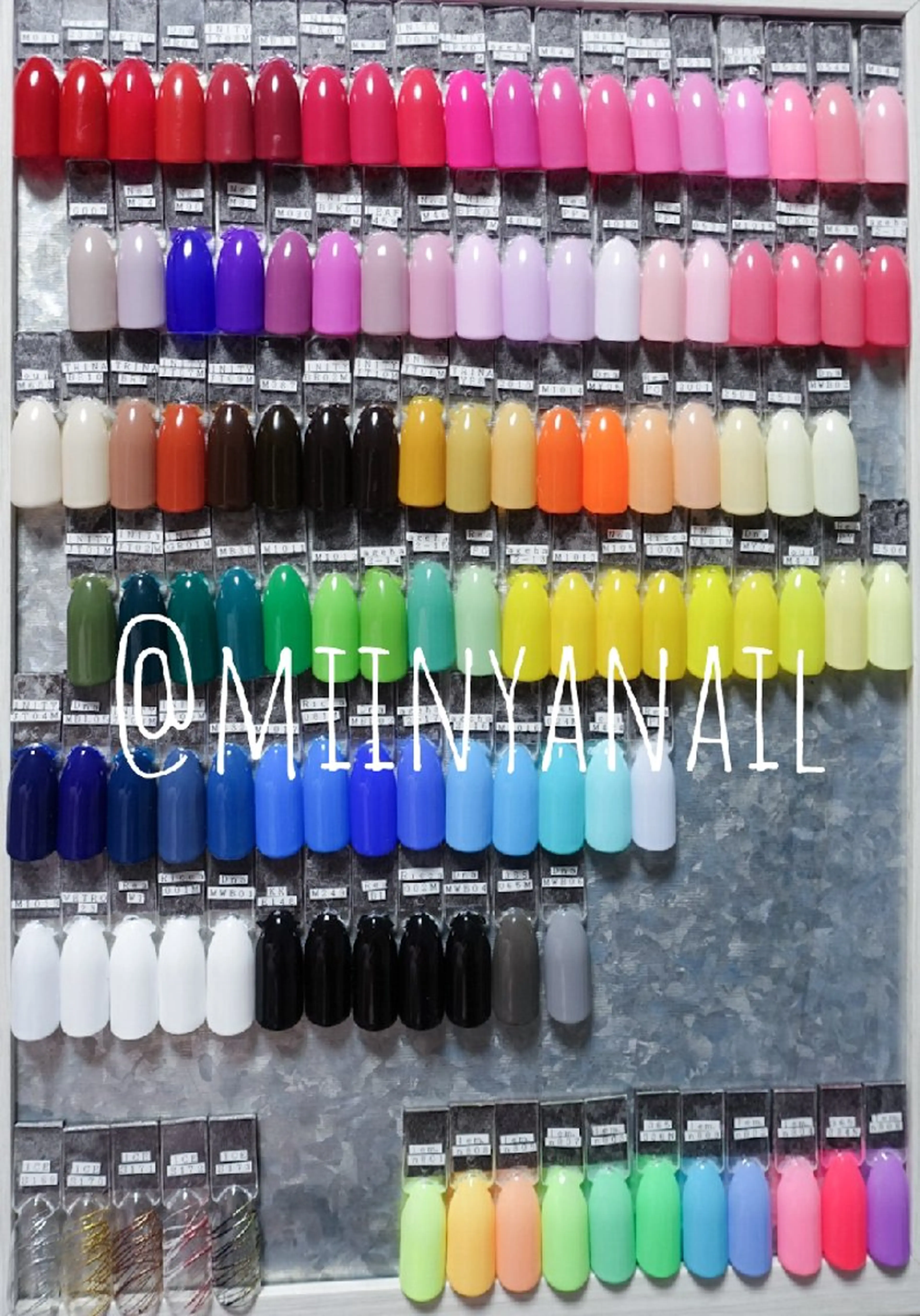 ネイル ワンカラーネイル miinyanail ミーニャネイルのネイルデザイン