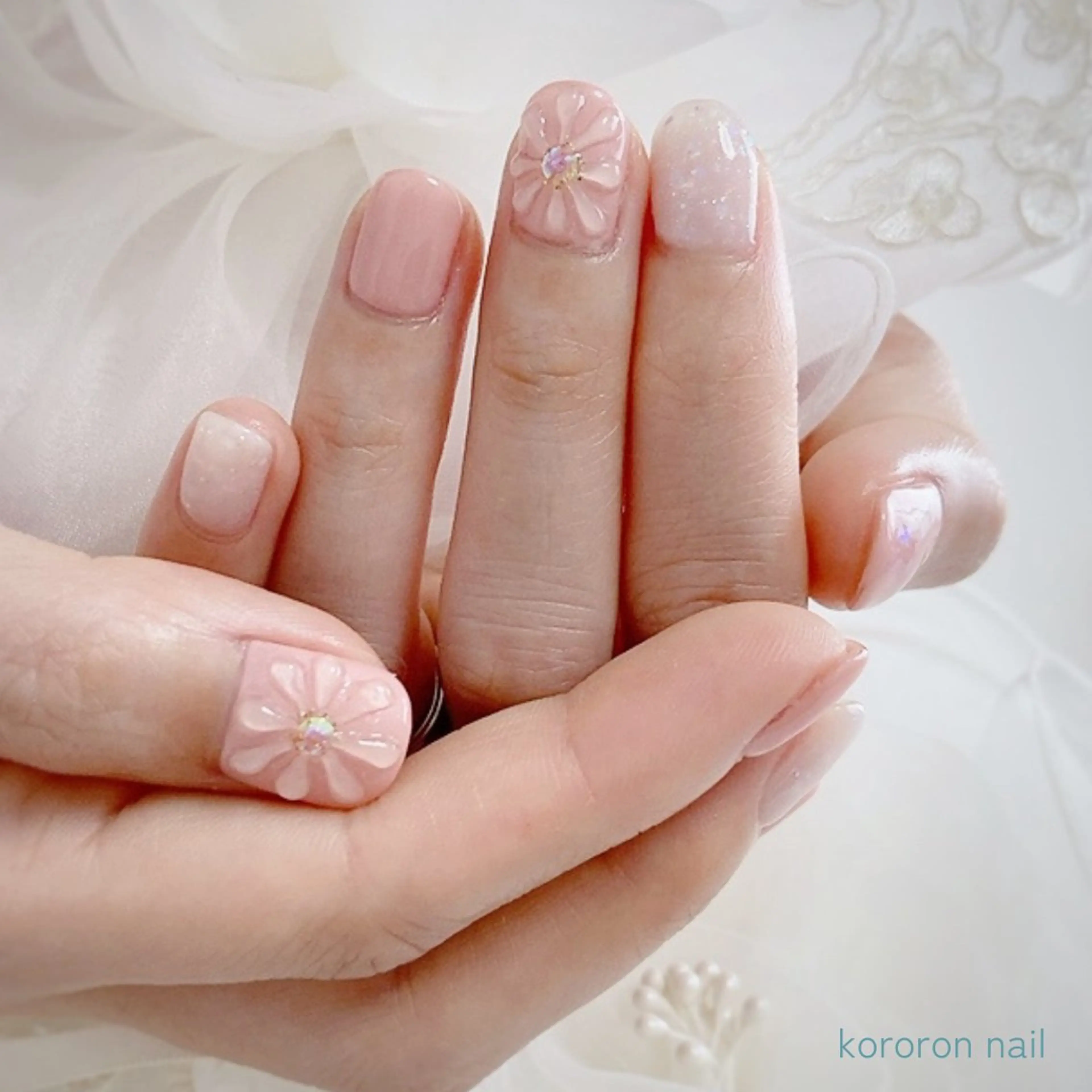 ネイル ハンドネイル ころろんネイル nazuのネイルデザイン