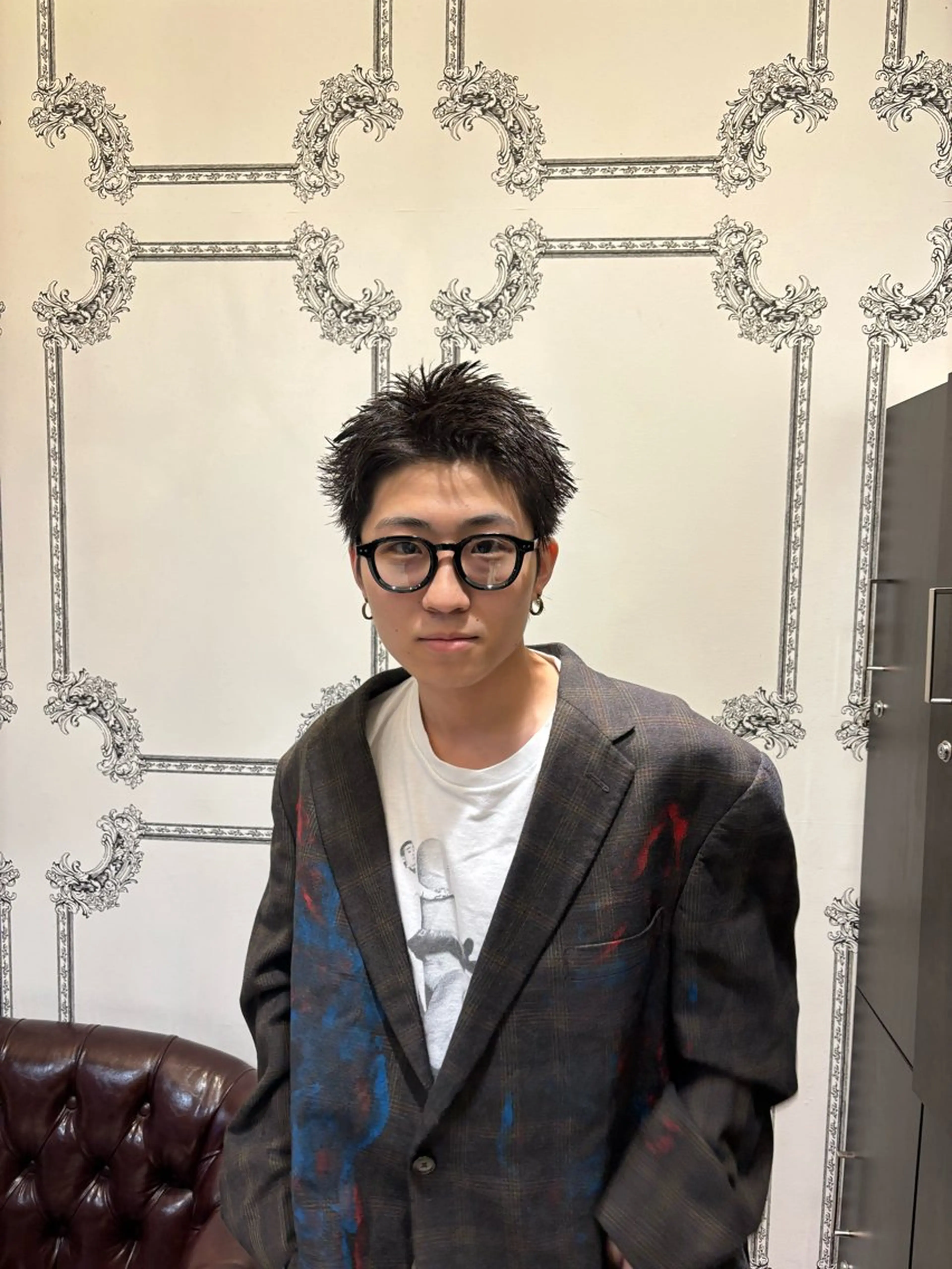 ショート メンズ カット north east登戸店所属・shinta スパイキーショートのヘアスタイル