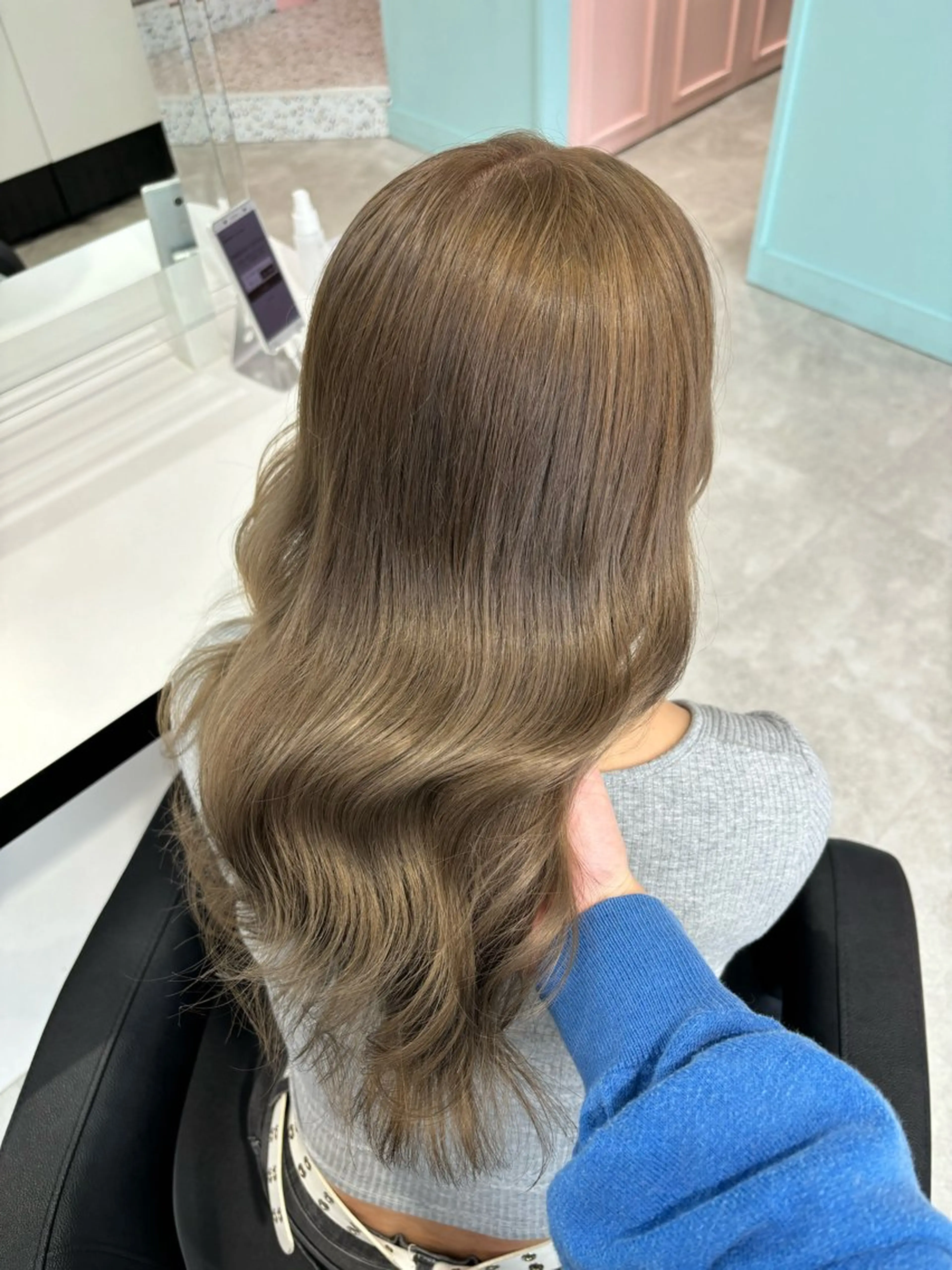 カラー Wカラー/暖色/べ ージュりく©︎🐝のヘアスタイル