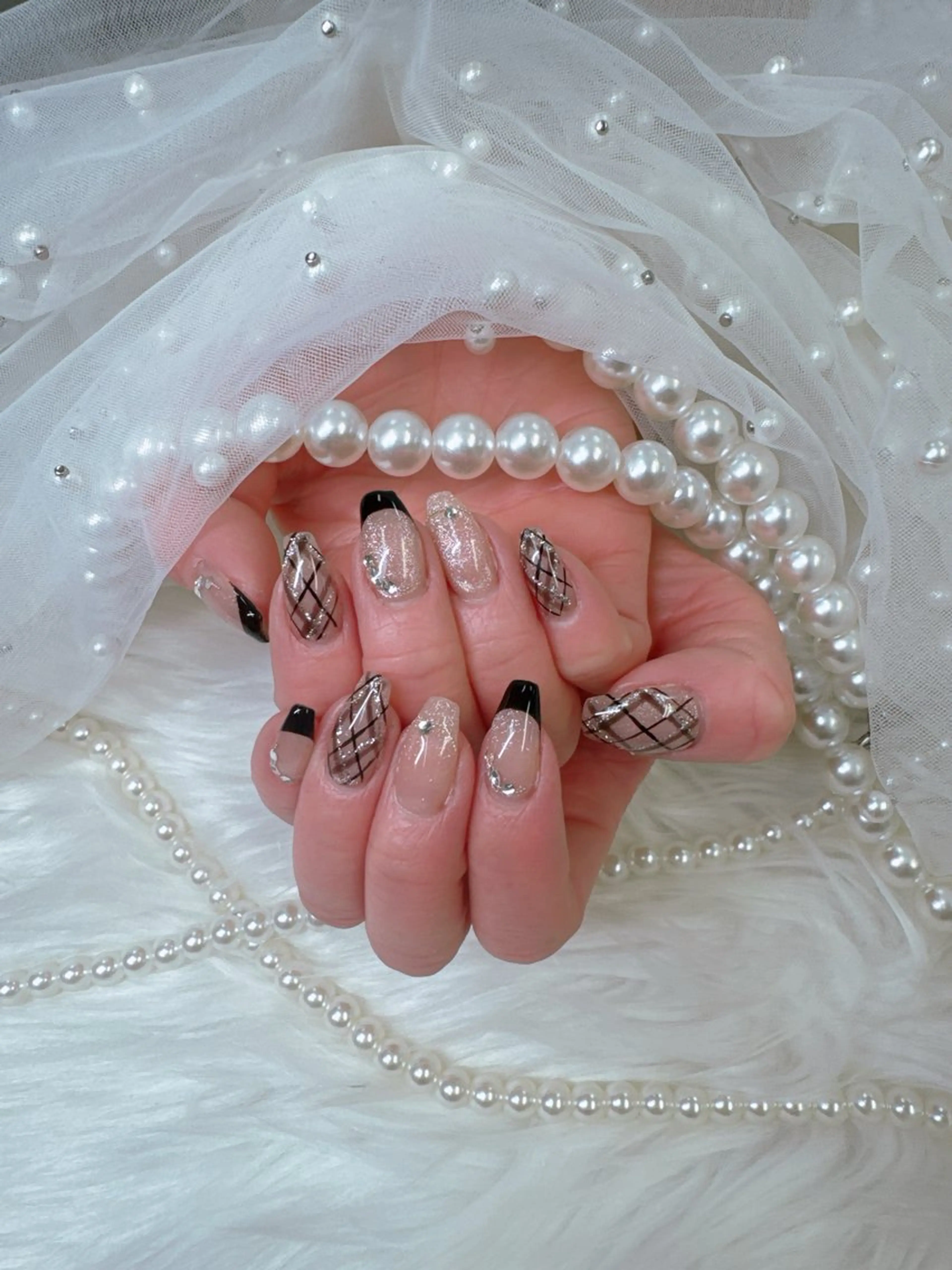 ネイル ハンドネイル クイーンズネイル銀座所属・Queeens nailのネイルデザイン