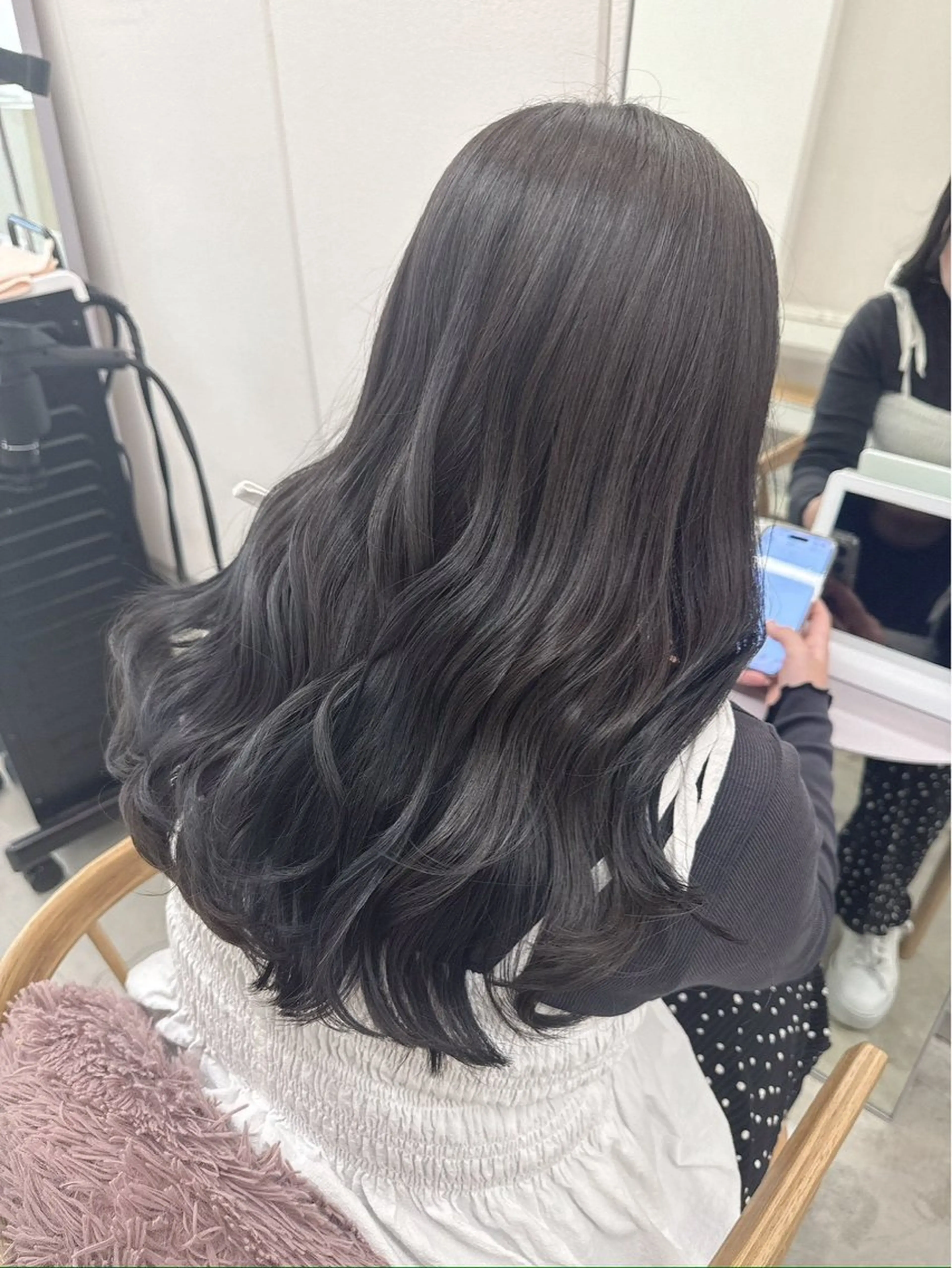 ロング カラー ヘアカラー 💐花屋併設💐 宮園　雛羽のヘアスタイル