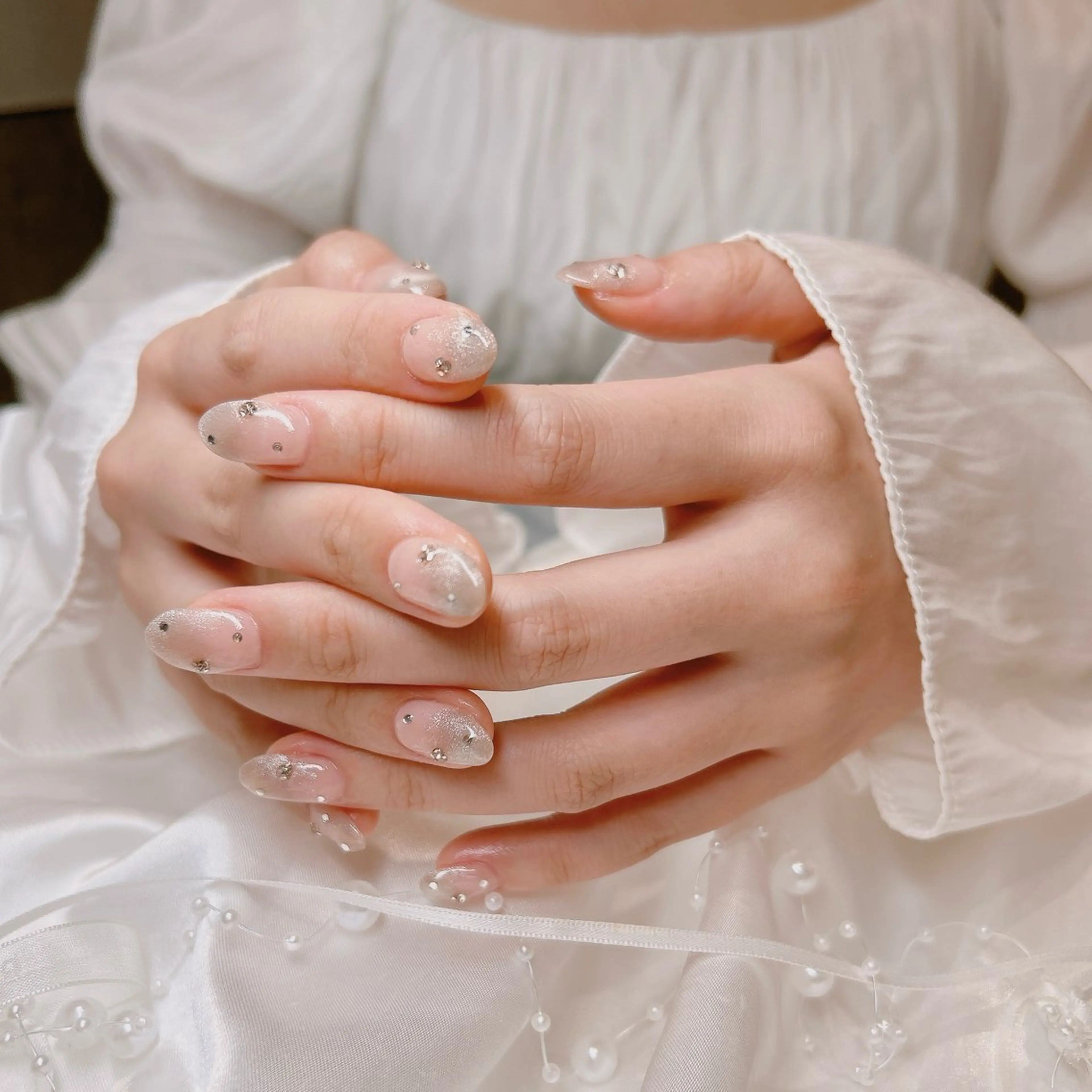 ネイル マグネットネイル ハンドネイル junna のぞいてねのネイルデザイン