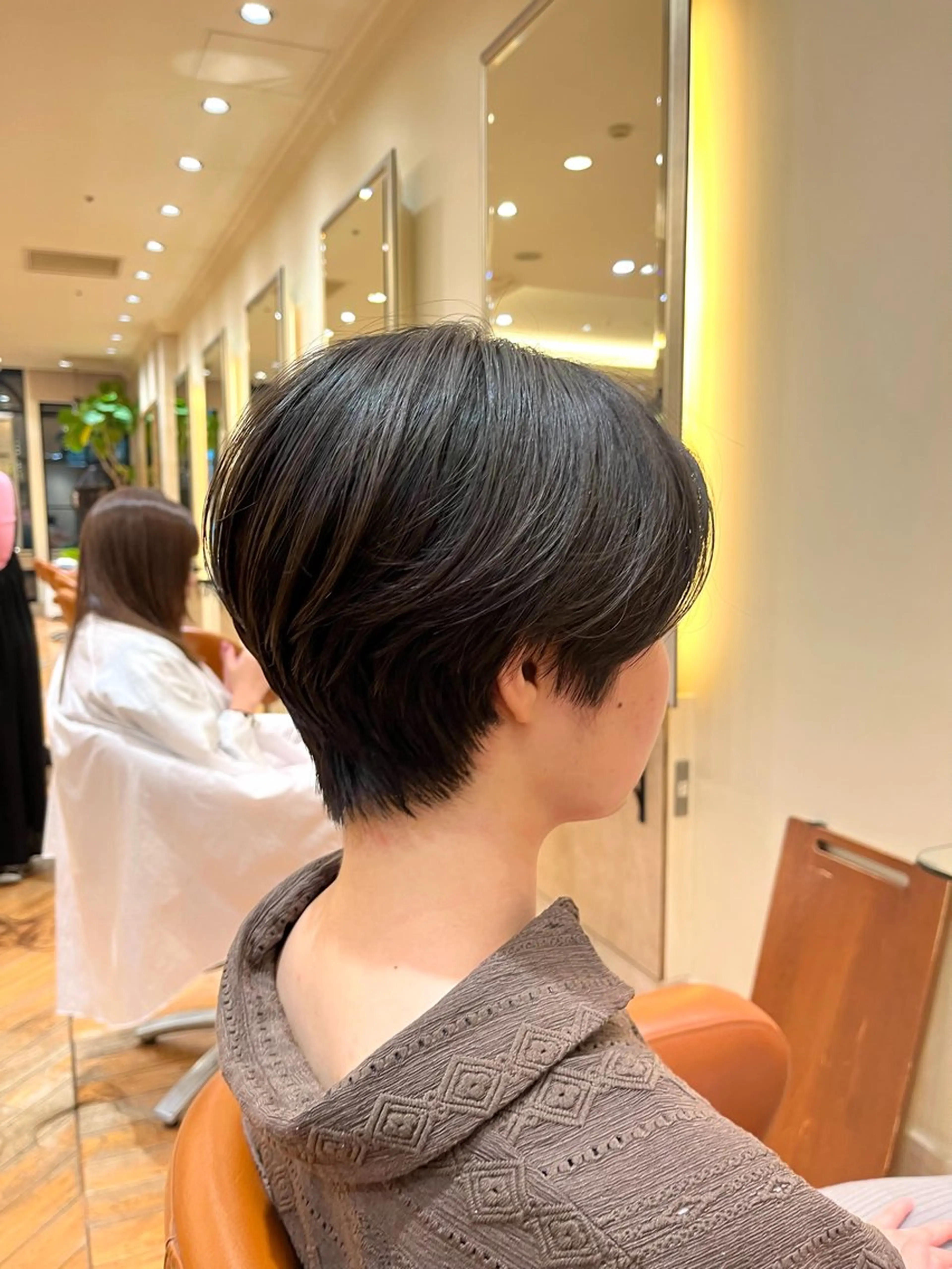 ショート ショートヘア 青山 莉奈のヘアスタイル
