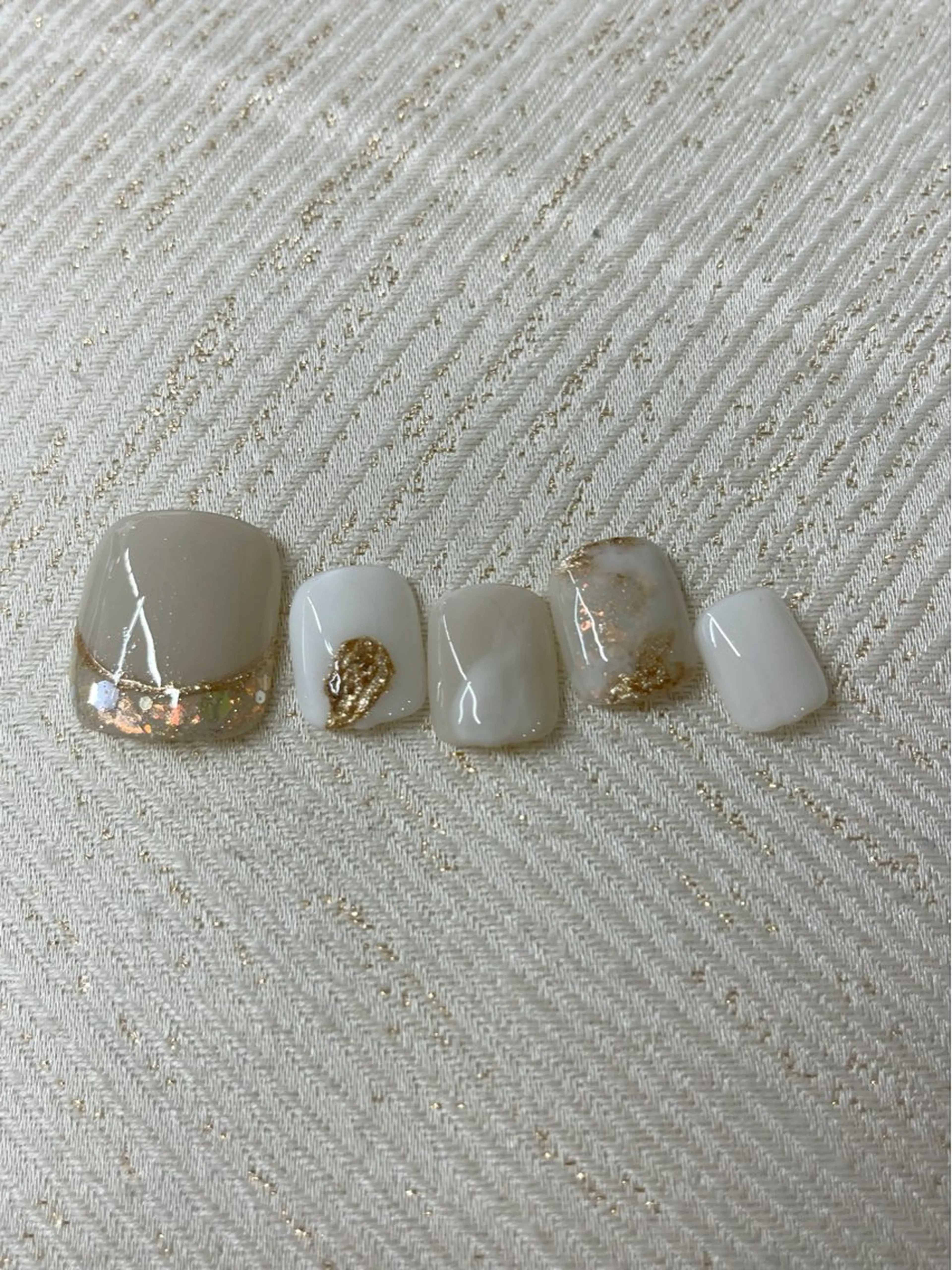 ネイル フットネイル フットネイル MUKUTOU nail 　YUKIのネイルデザイン