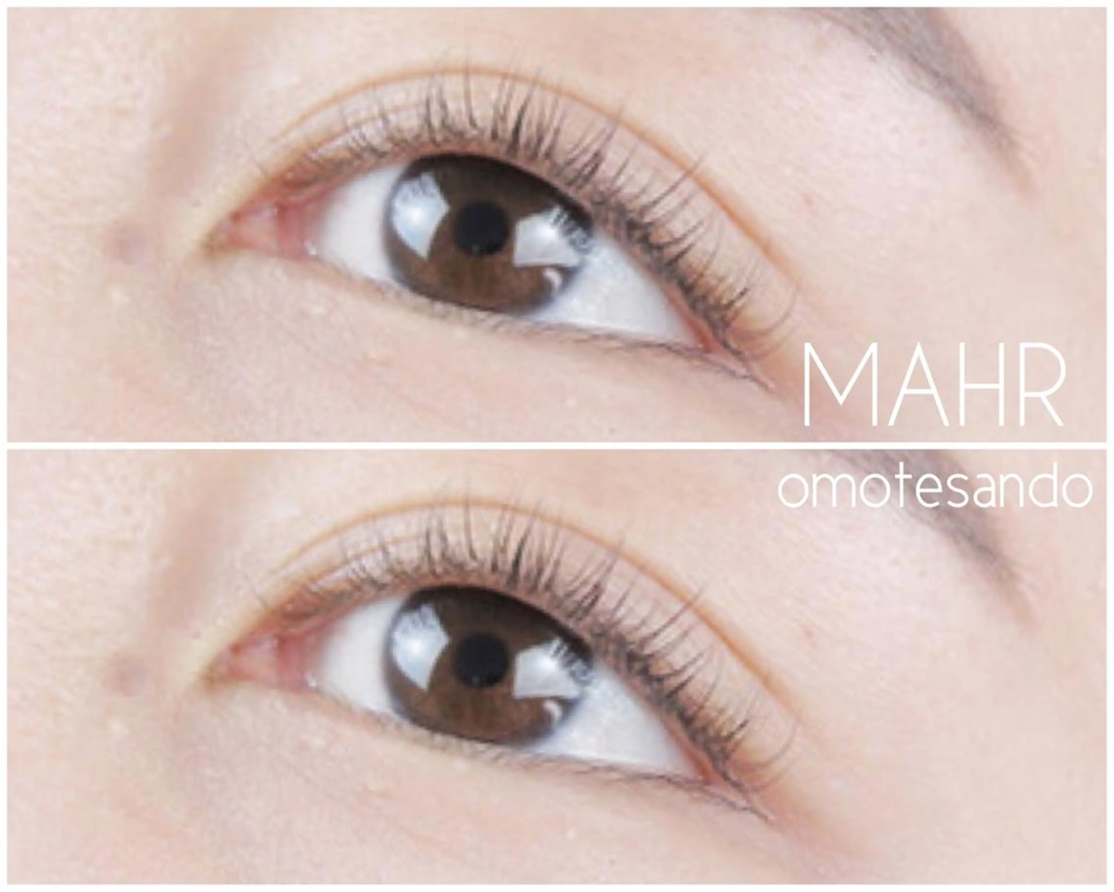 マツエク・マツパ アイブロウ MAHR omotesandoのマツエク・マツパデザイン