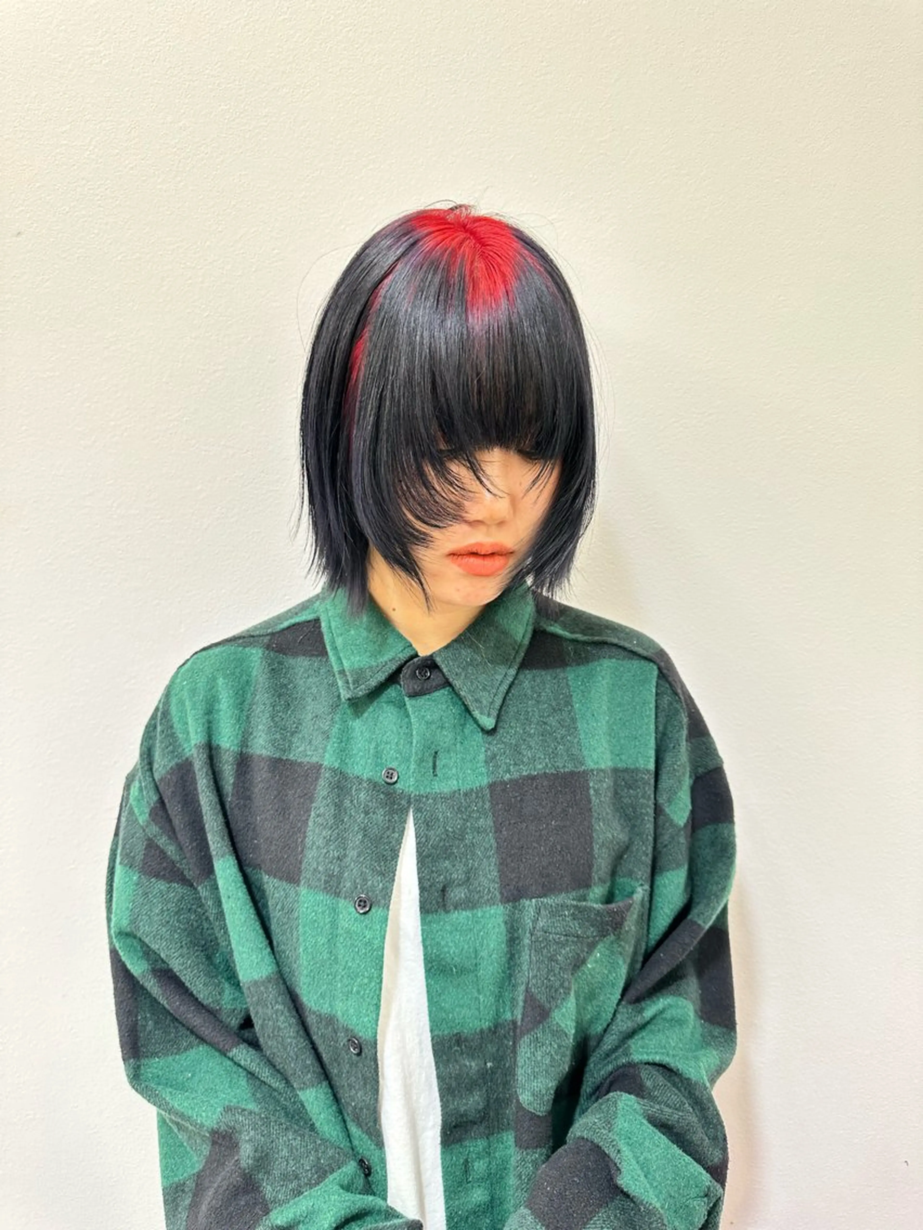 ショート カラー ワンホンヘア ケラチン/Kaitoのヘアスタイル