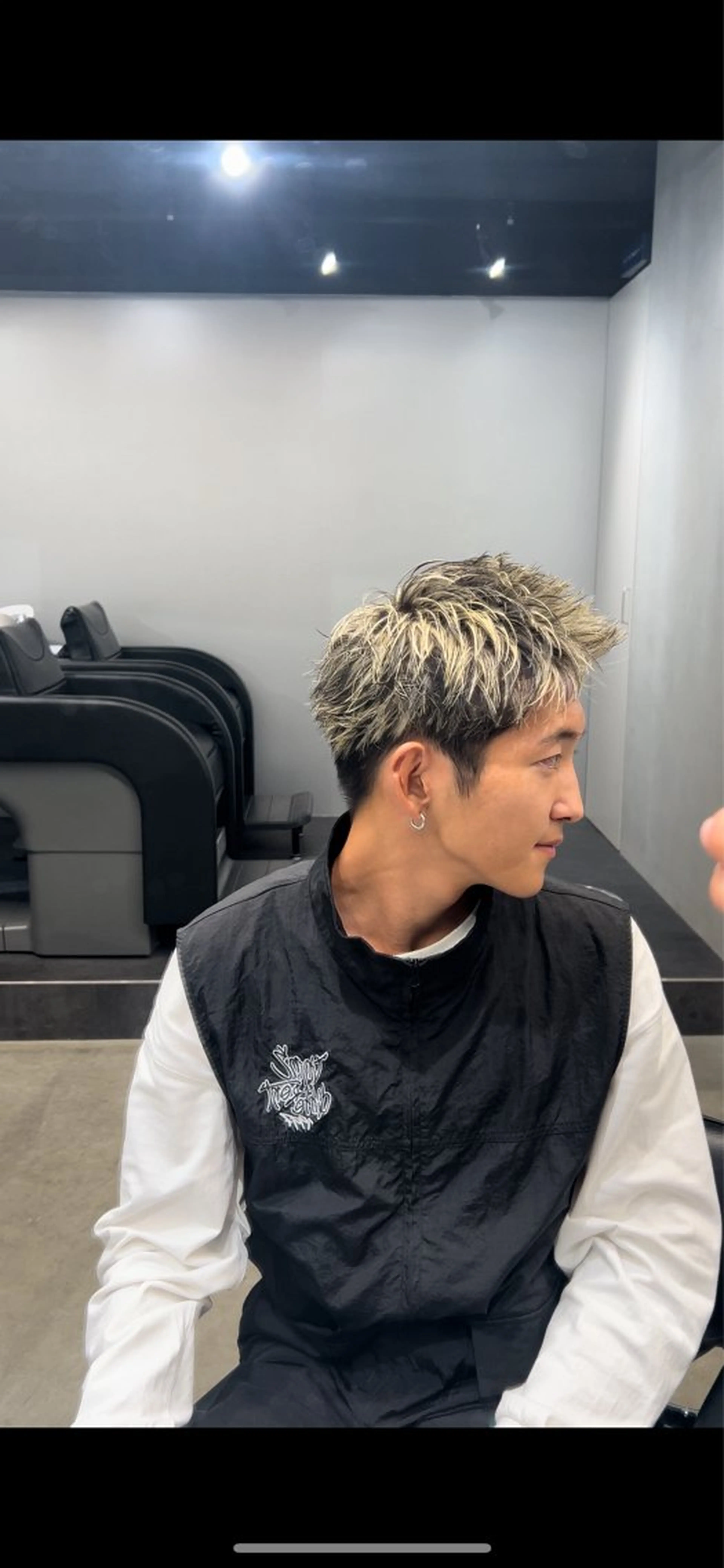 カラー メンズ 藤平海音/fifth PARKのヘアスタイル