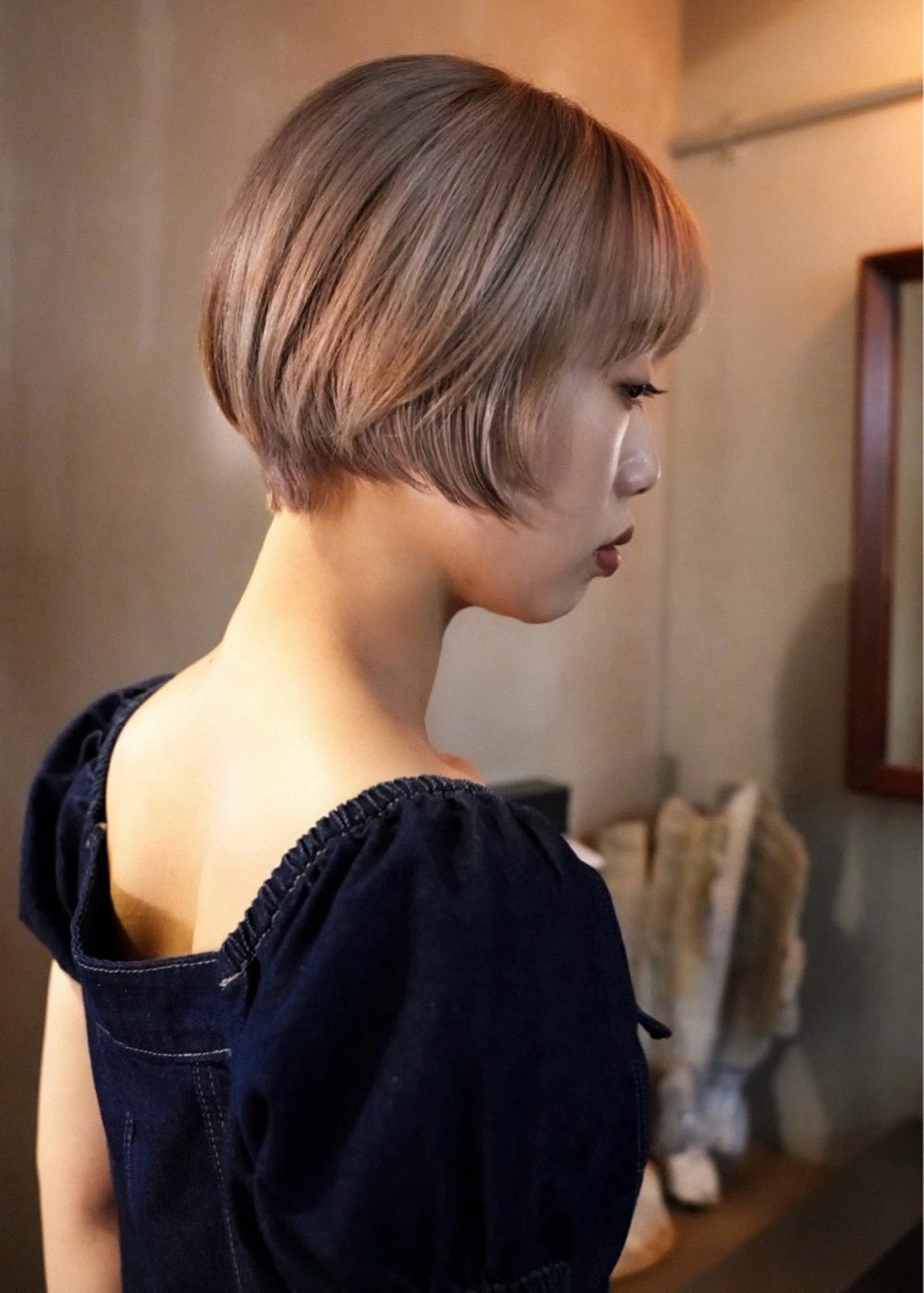 カット＋ブリーチ＋カラーの写真