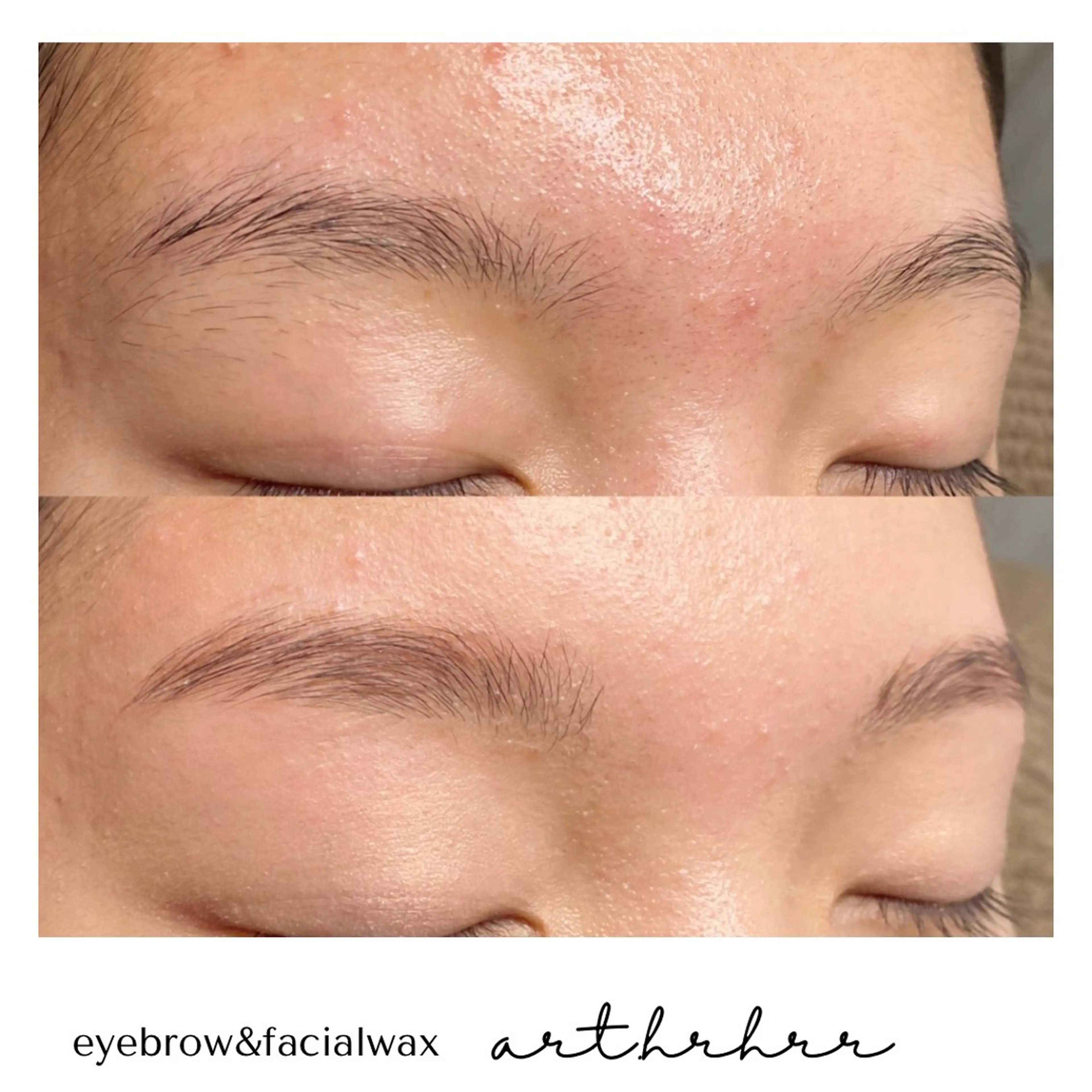 メンズ アイブロウ メンズパーマ ハリウッドブロウリフト メンズアイブロウ 眉毛ワックス脱毛 眉毛&フェイス WAX専門ハルヒラリの眉毛・アイブロウイメージ