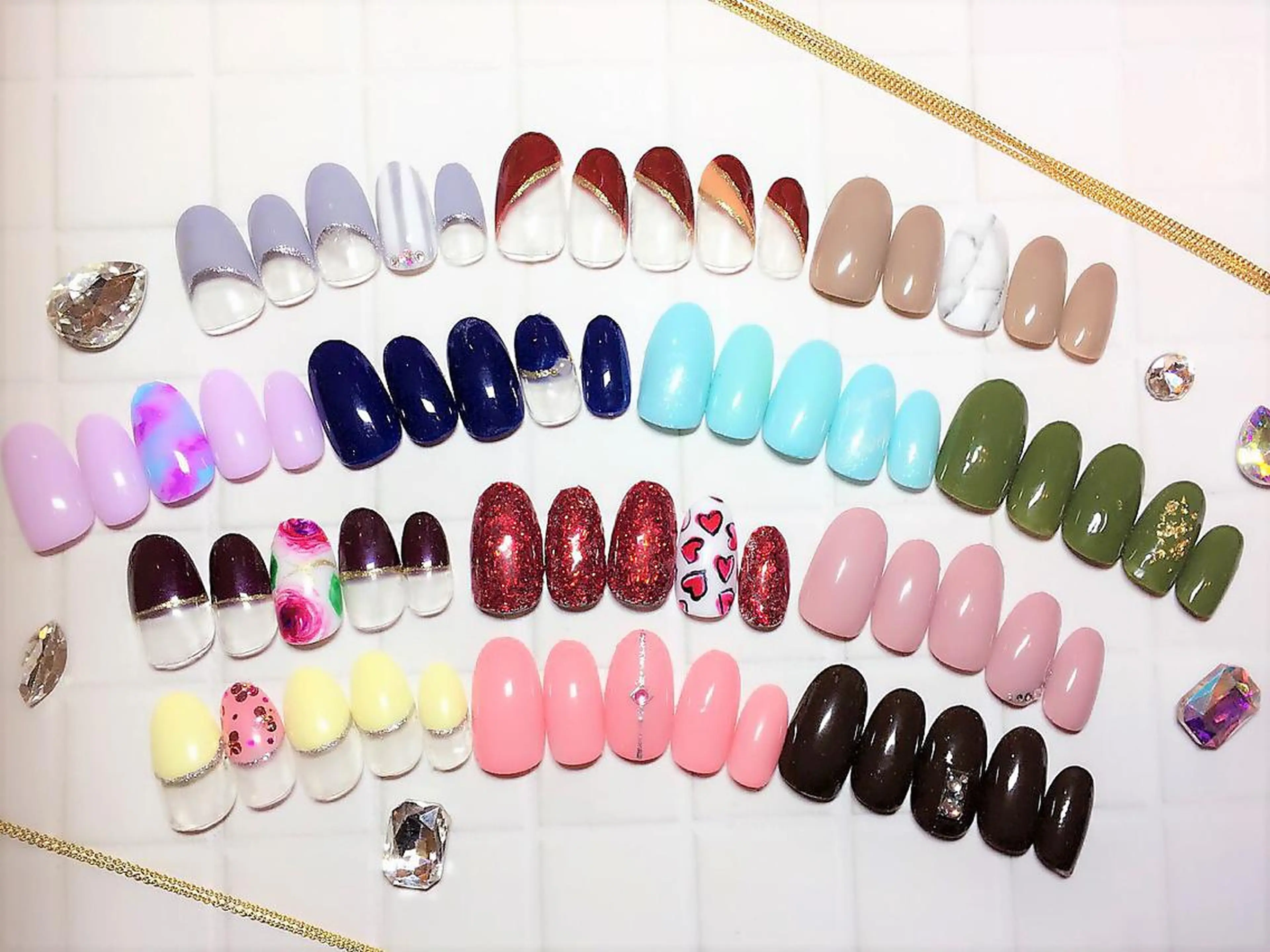 初回オフ込み★アート二本定額ネイルの写真