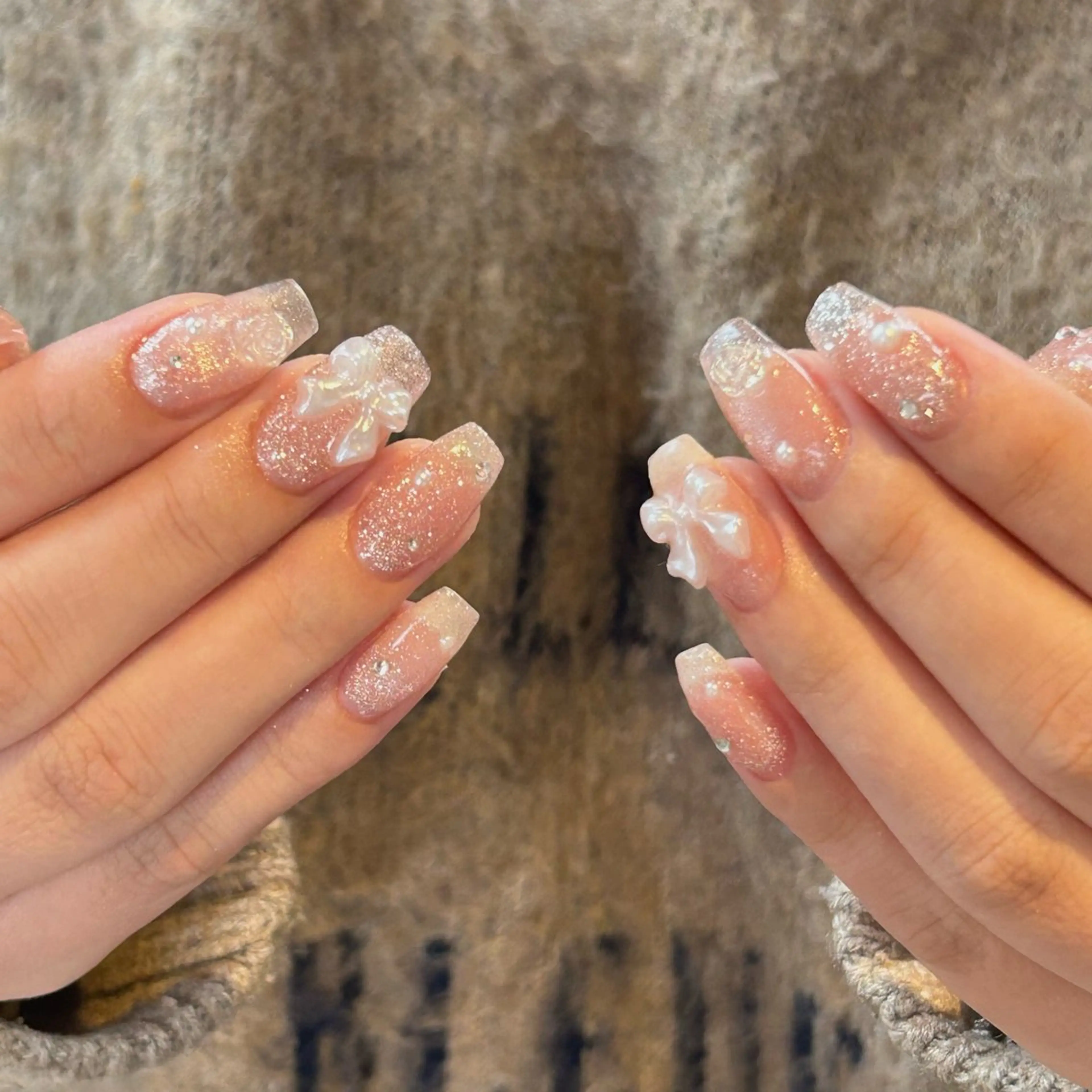 ネイル フラッシュネイル マグネットネイル 持ち込み Yu_me(ユーミー)所属・Yu_me fuukaのネイルデザイン