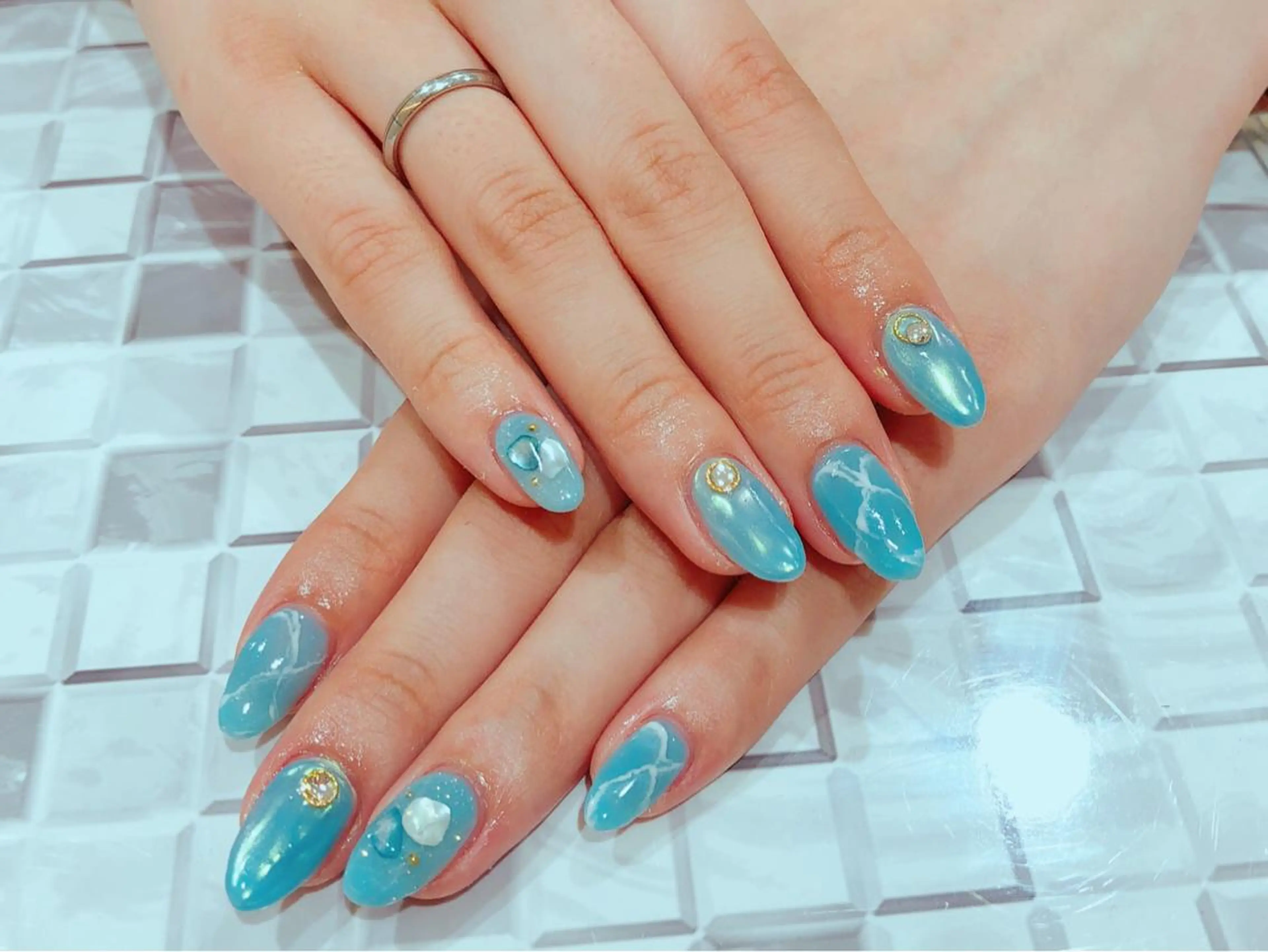 メンズ キッズ ネイル マツエク・マツパ a:Qネイル /久米川のネイルデザイン