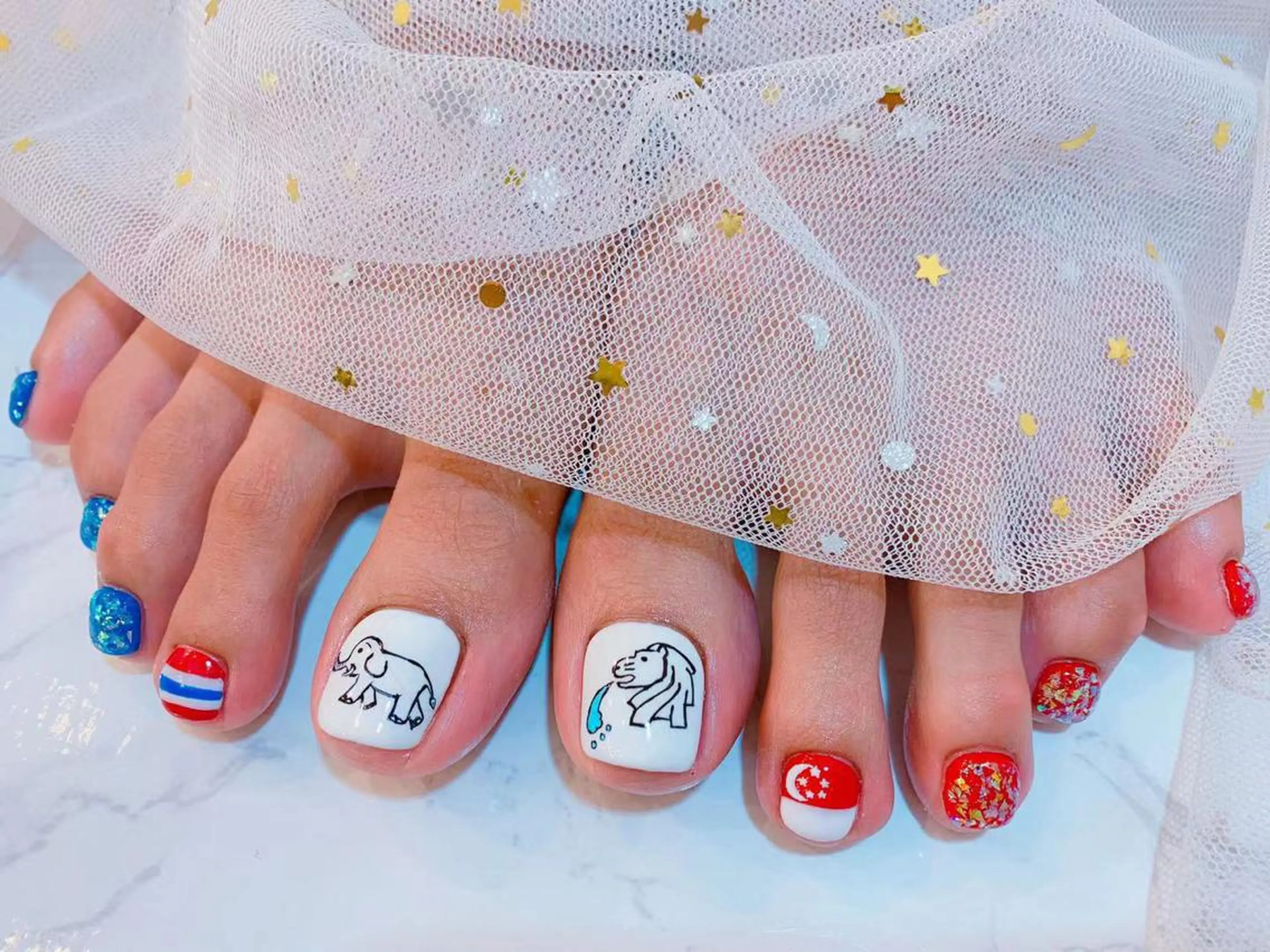 ネイル 長さだし専門店 M2　rikaのネイルデザイン