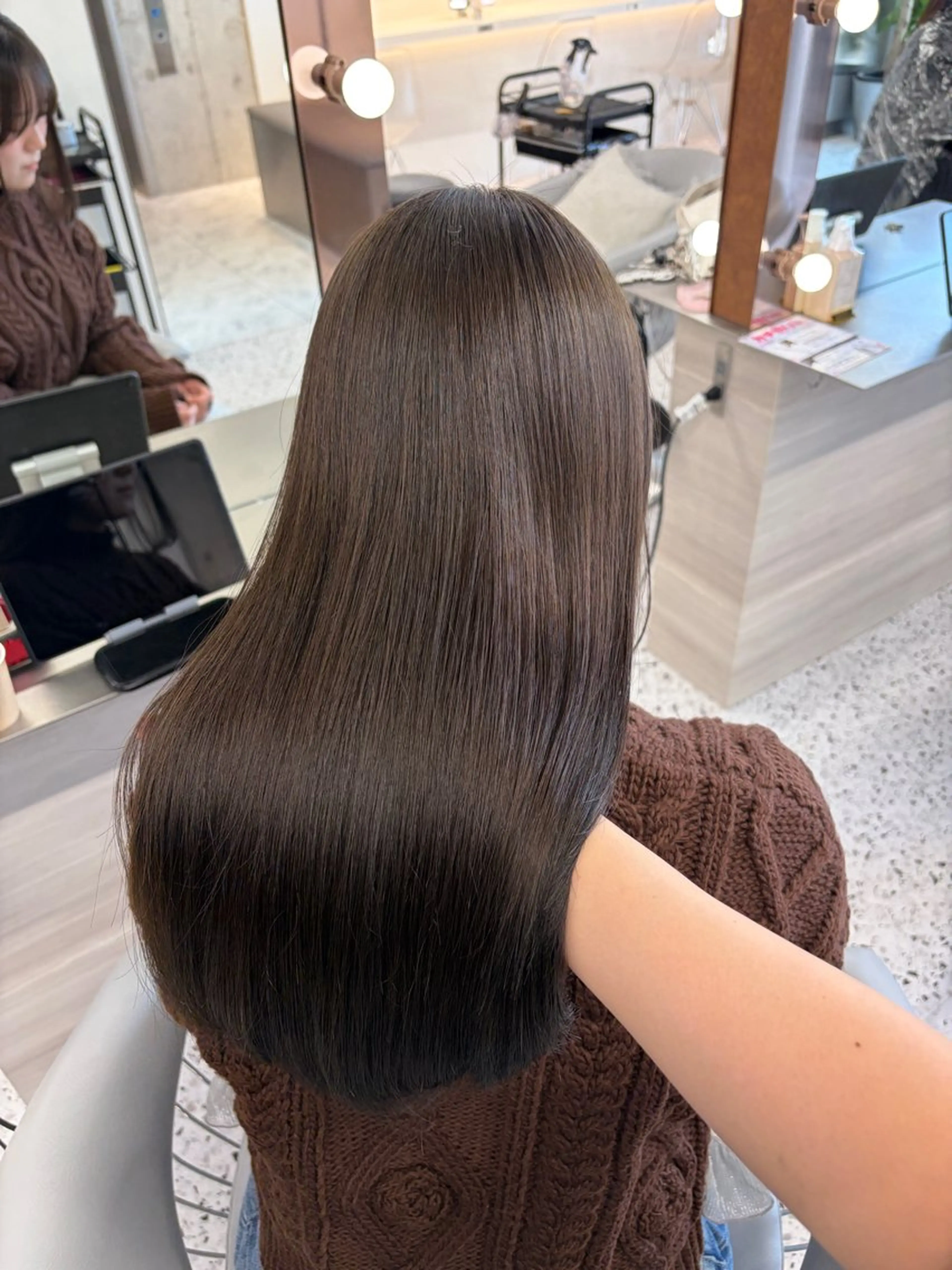 ロング カット ヘアカラー トリートメント 似合わせレイヤー |minamiのヘアスタイル