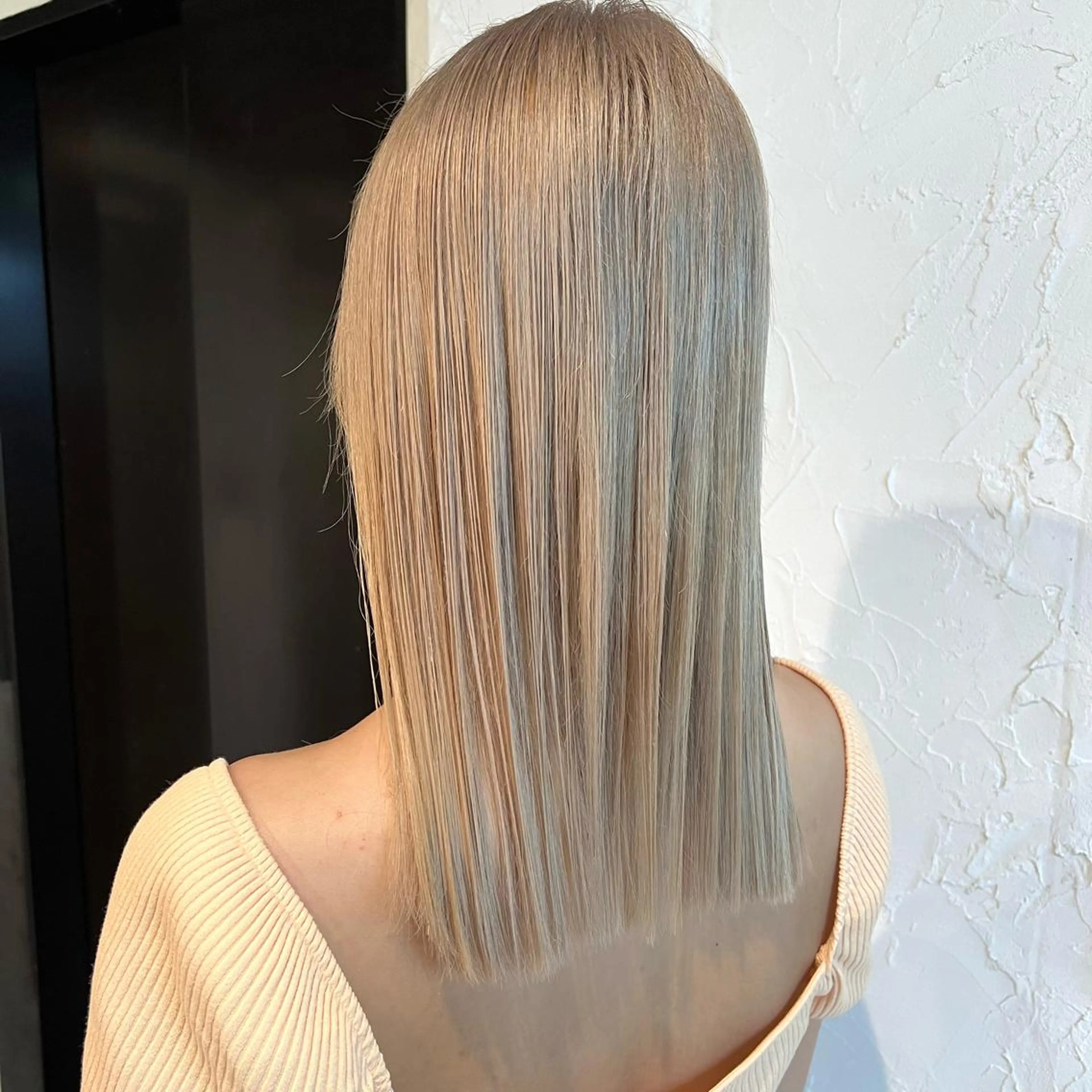 セミロング カラー ヘアアレンジ ✨韓国/外国人風✨ 江原巧のヘアスタイル