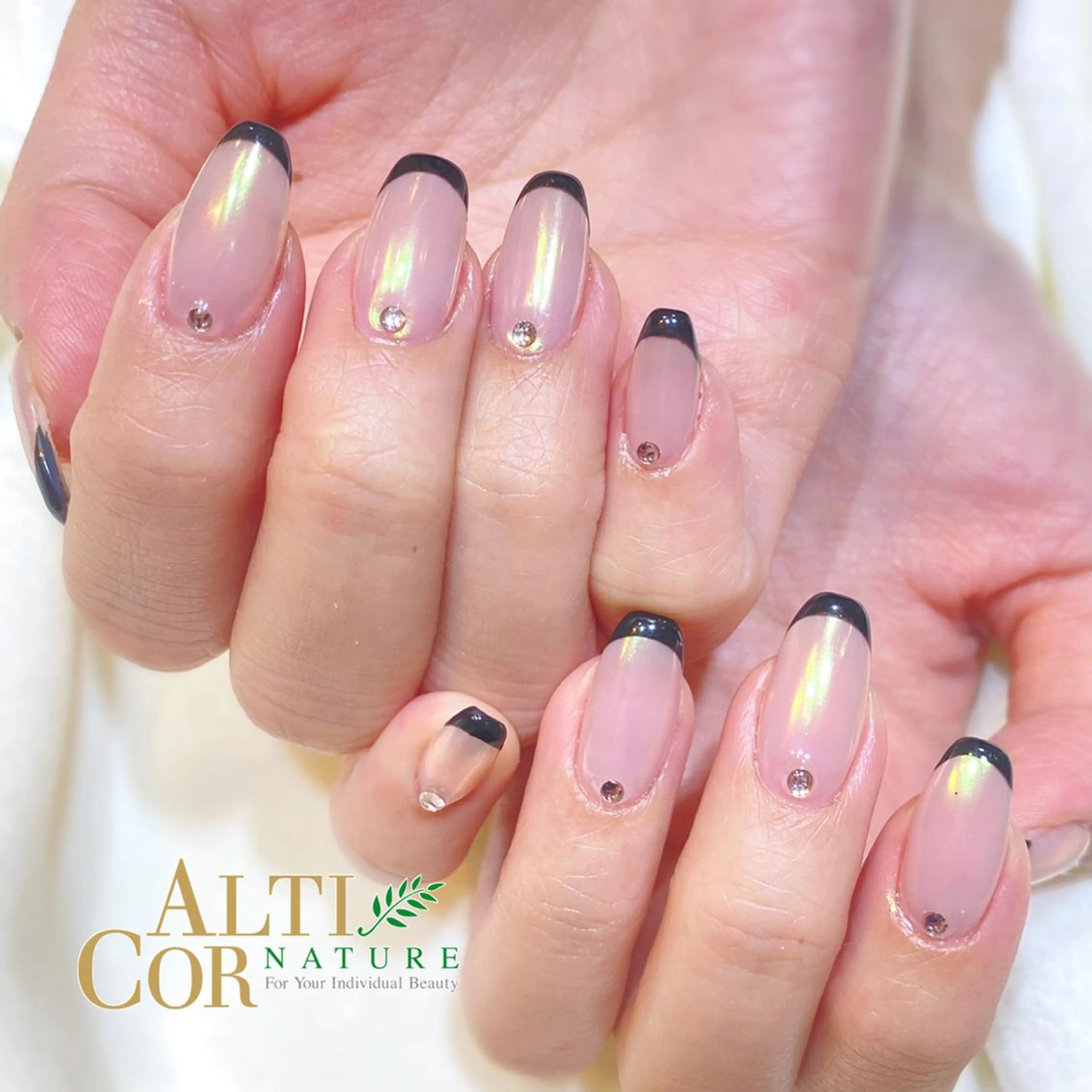 ネイル 持ち込み ハンドネイル ChezEspoir 佐藤のネイルデザイン