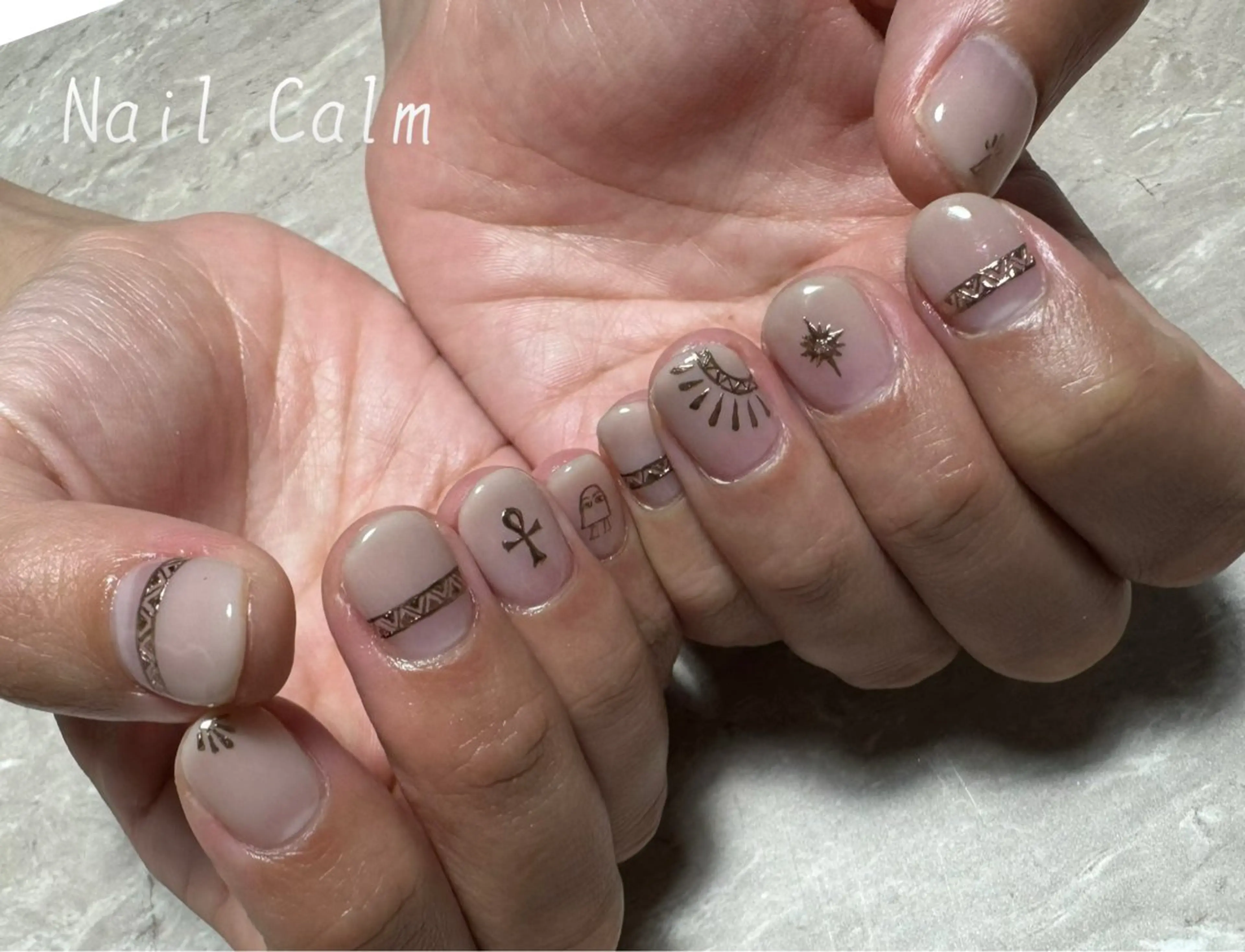 ネイル ハンドネイル Nail Calm所属・プライベートサロン Calmのネイルデザイン