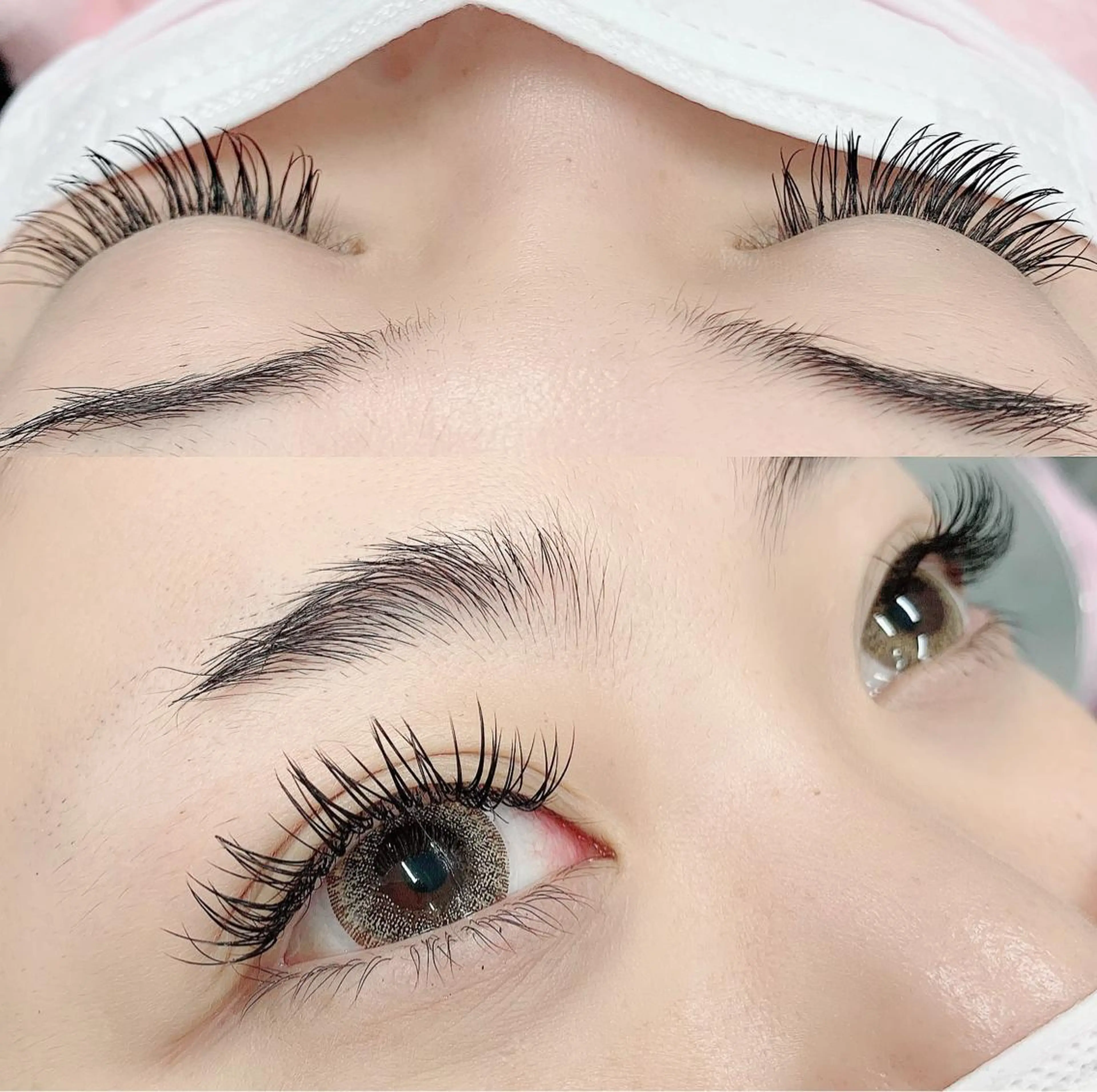 マツエク・マツパ フラットラッシュ FIRSTCLASS Airiのマツエク・マツパデザイン