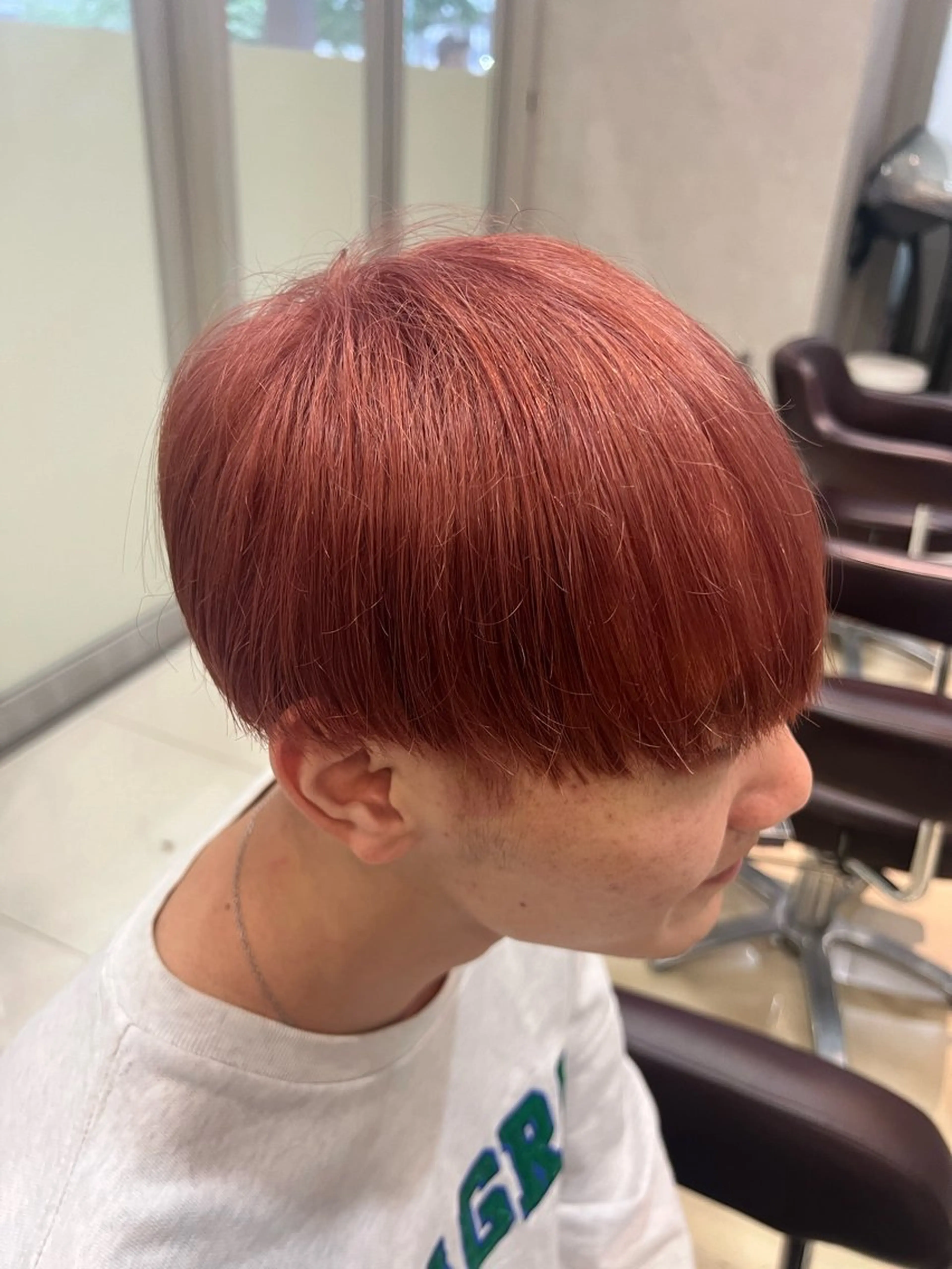 ダメージレスブリーチ込みイルミナカラーの写真