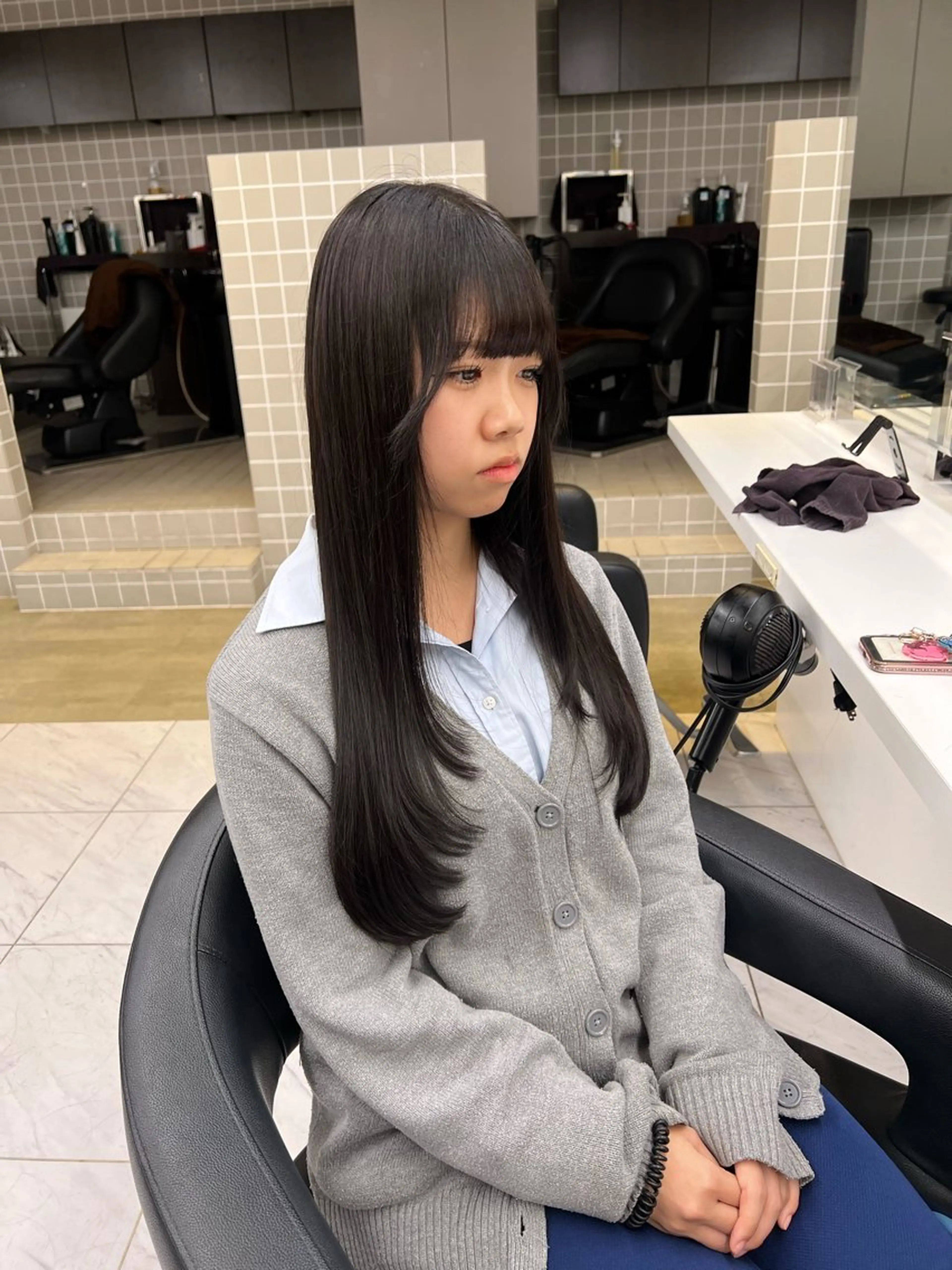 ショート カラー パーマ メンズ カット ヘアカラー トリートメント 韓国レイヤーカット /REIのヘアスタイル