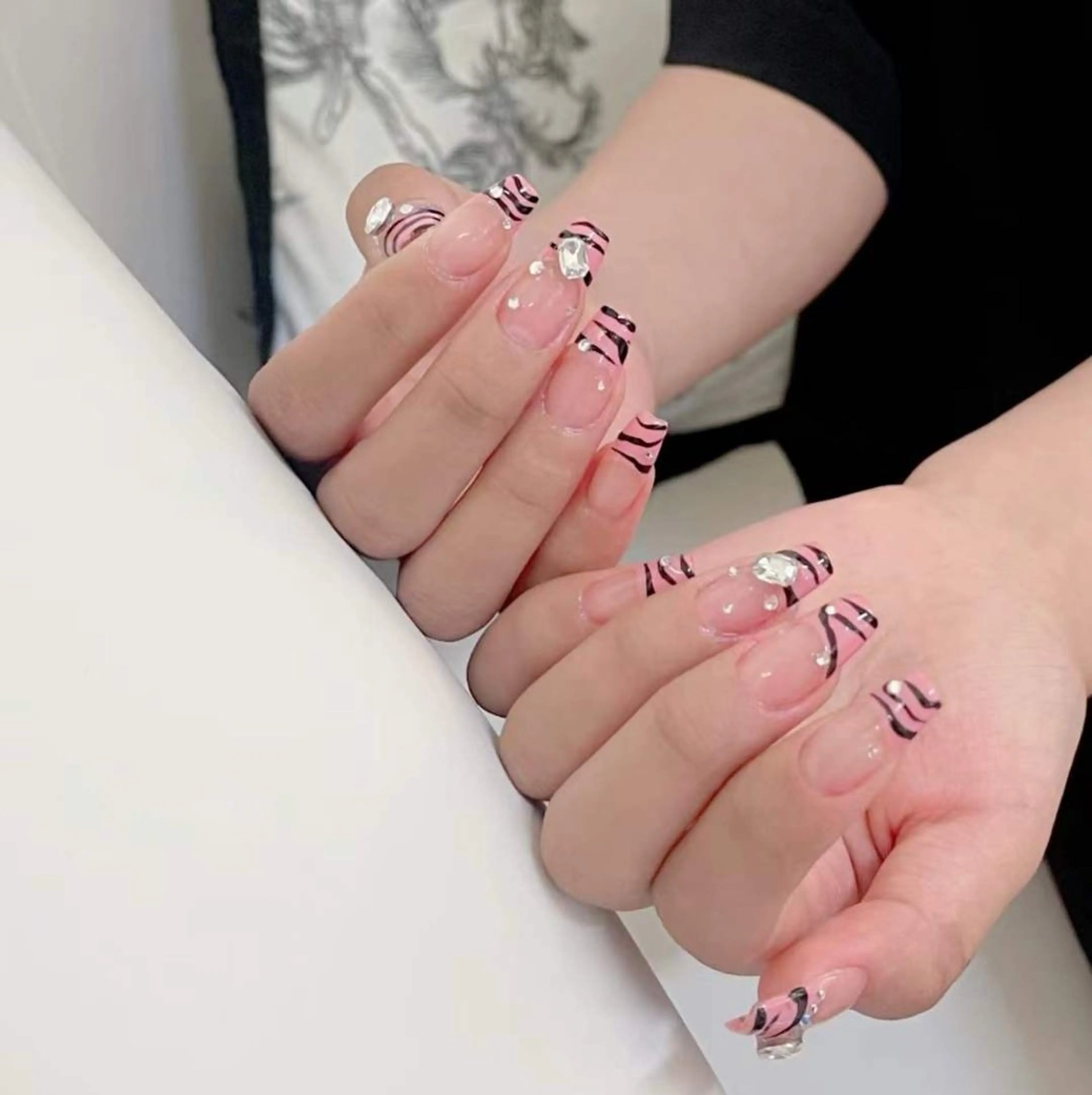 ネイル candy nail 韓国風ワンホンネイルのネイルデザイン
