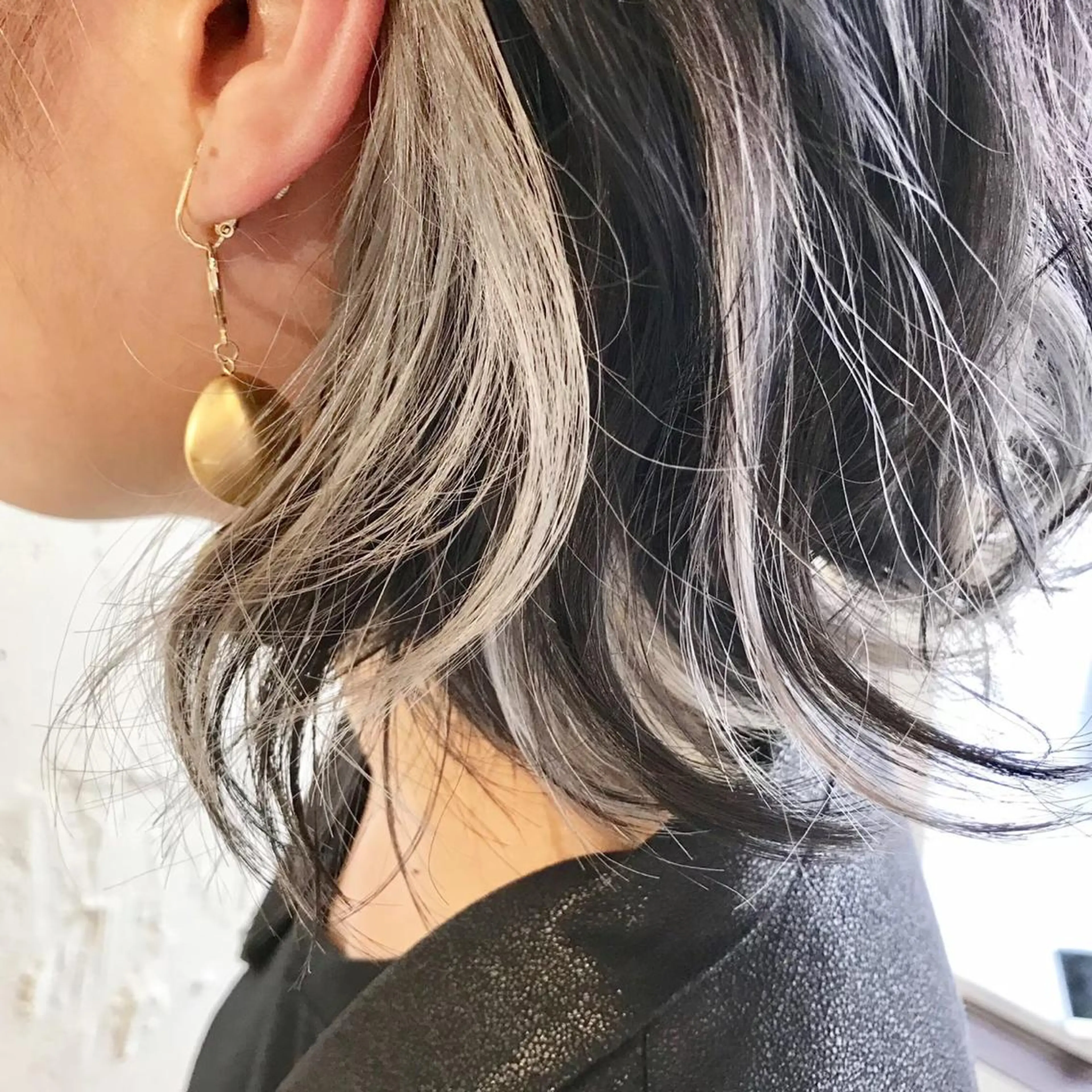 セミロング ヘアカラー エクステ grow所属・🧡YUKA🧡 渋谷/ﾌﾟﾙｴｸｽﾃのヘアスタイル