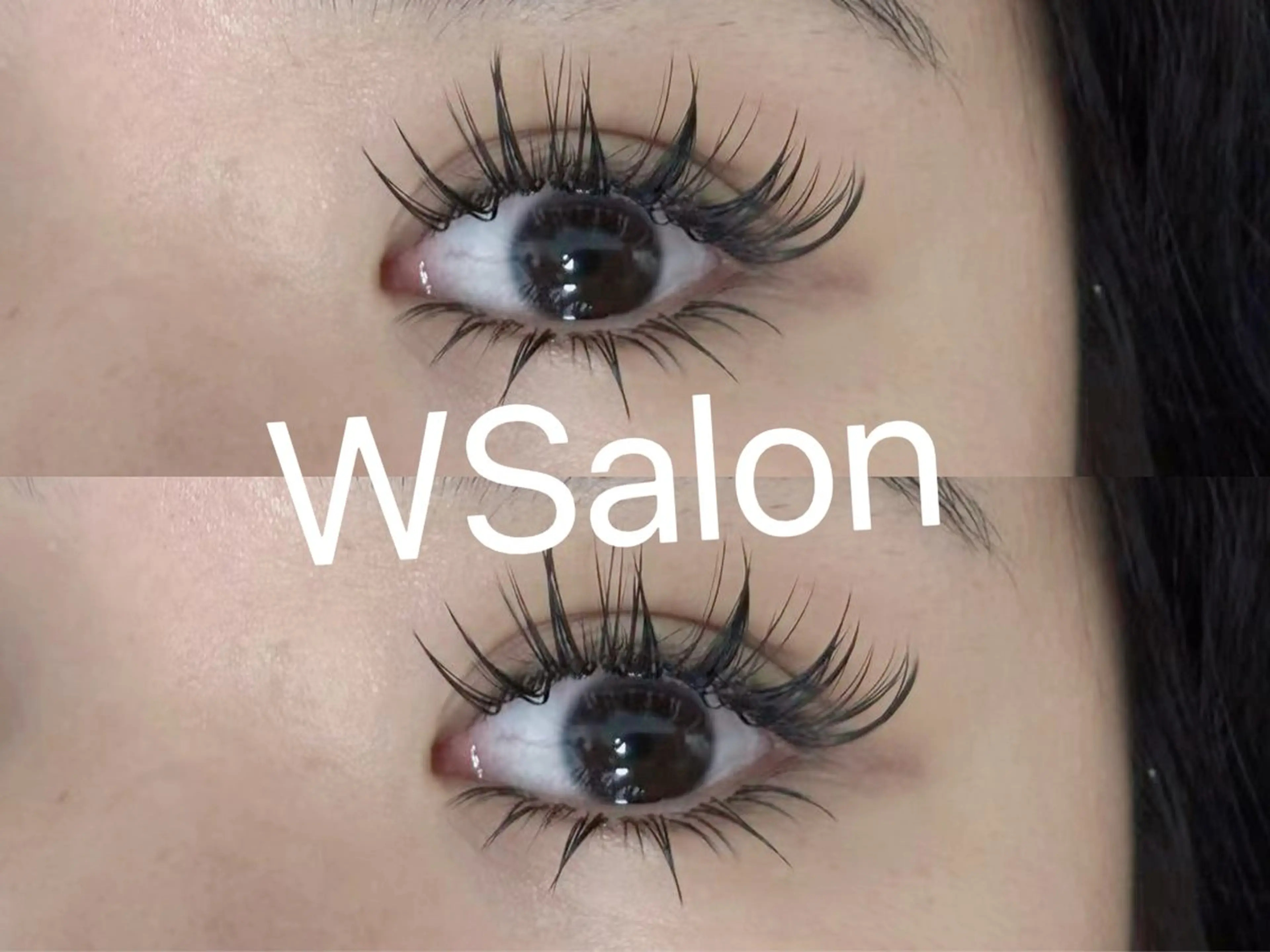 マツエク・マツパ 付け放題 バインドロック カラーマツエク フラットラッシュ 韓国風マツエク W Salon アイラッシュのマツエク・マツパデザイン