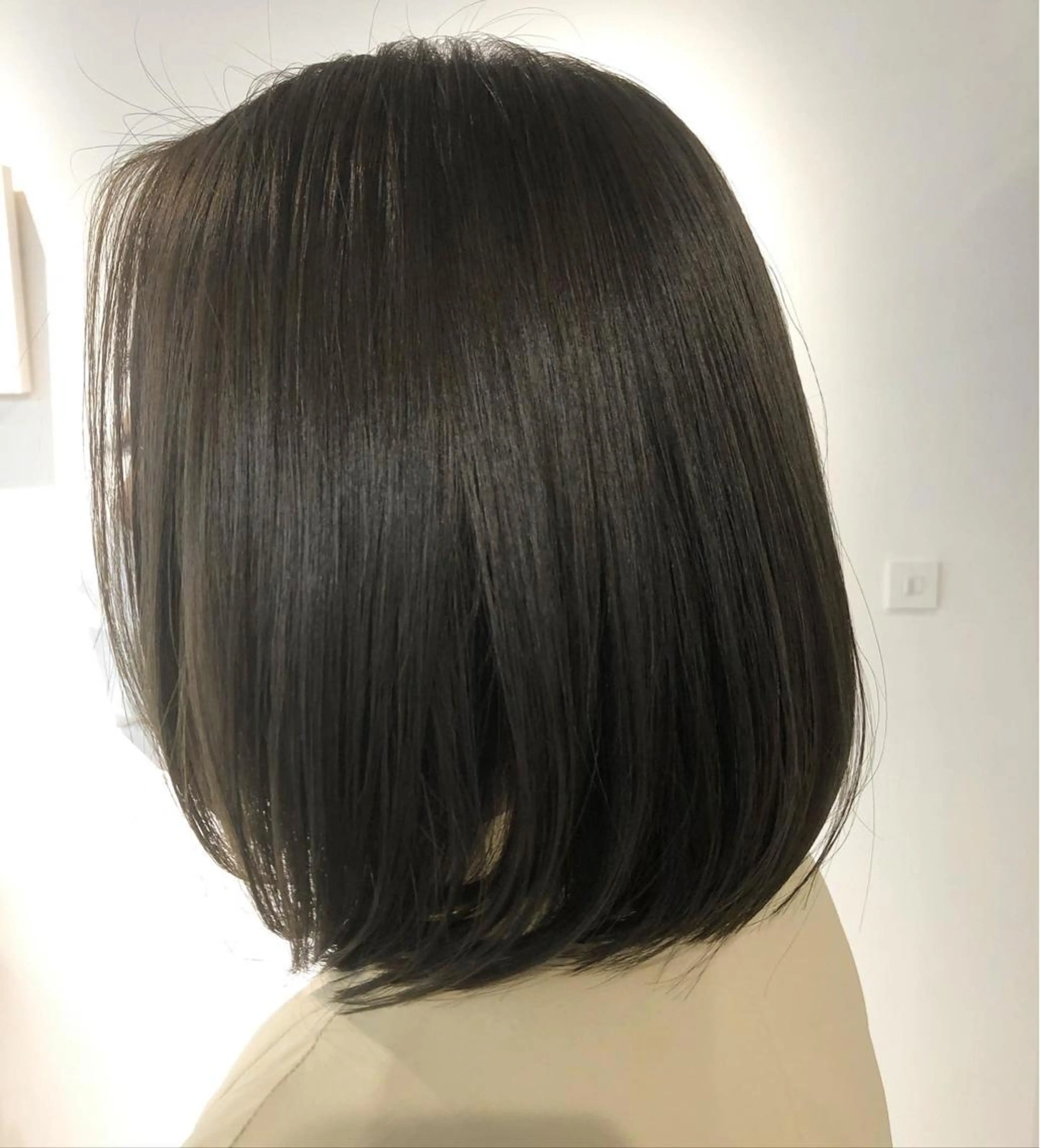 カラー ベージュカラー オリーブベージュ カット ヘアカラー トリートメント fit/ madokaのヘアスタイル