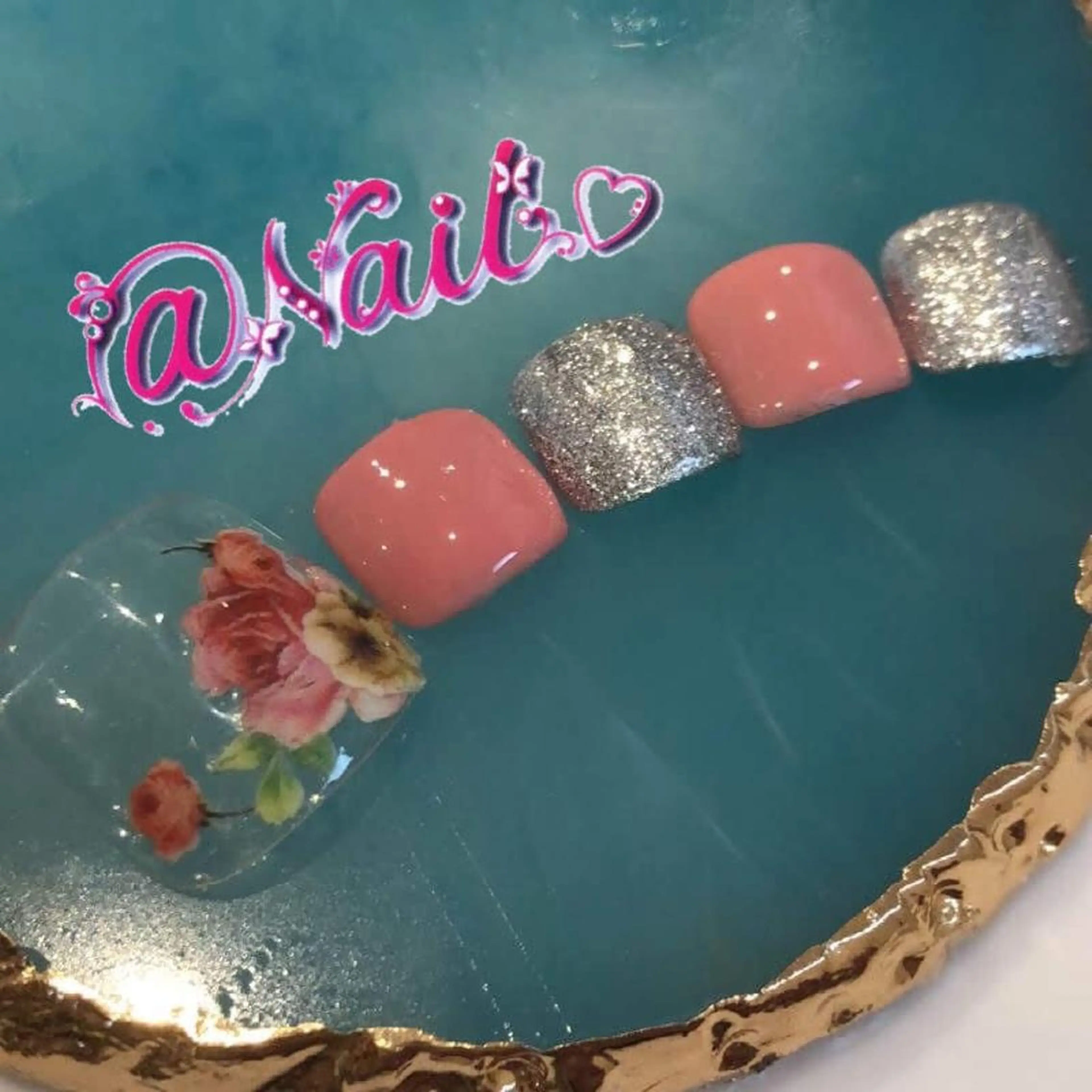 ネイル ネイルチップ 小尾 栞のネイルデザイン