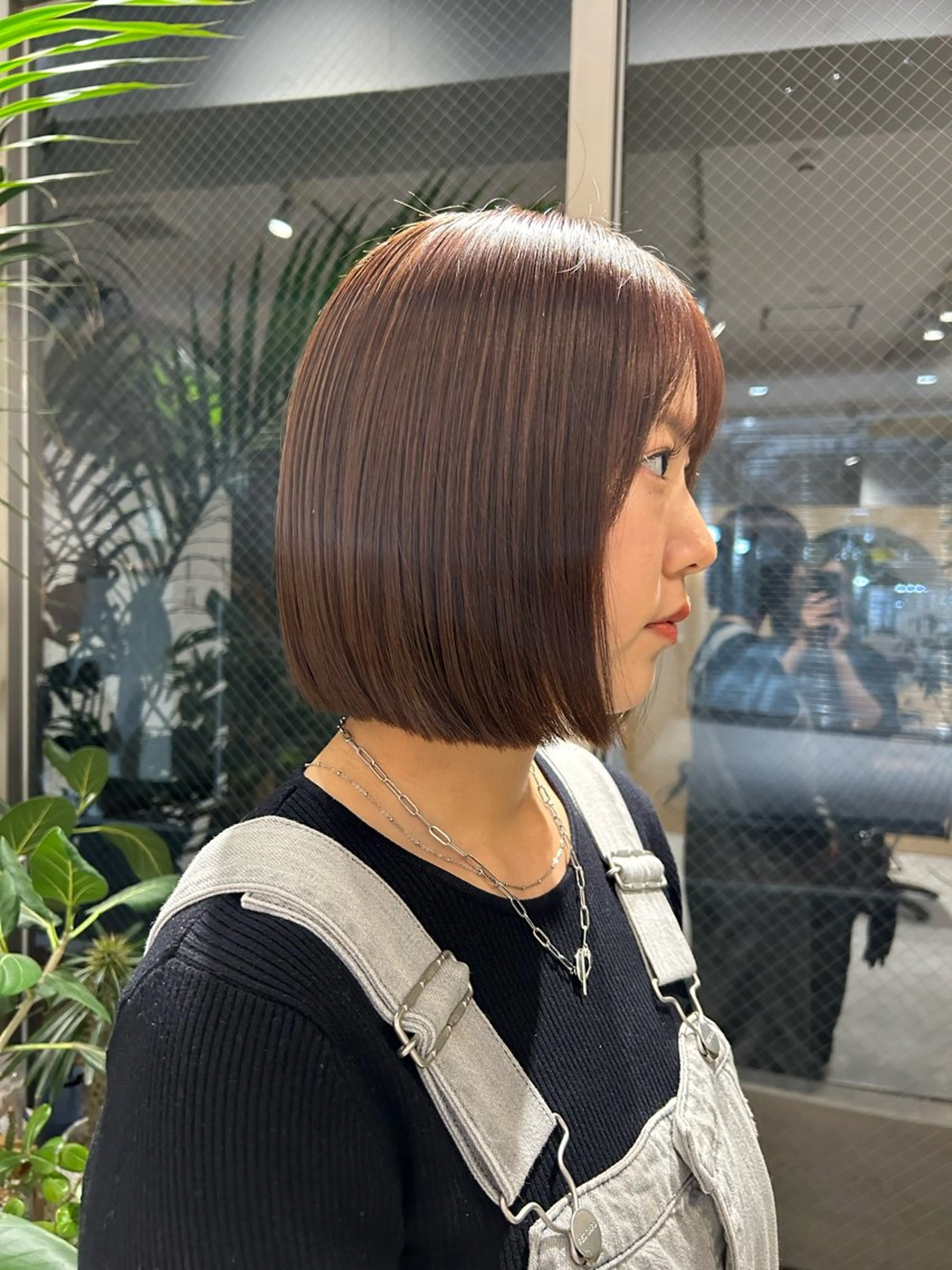 ショート カラー 🦖ミニボブ/ボブ /MOEKA🦕のヘアスタイル