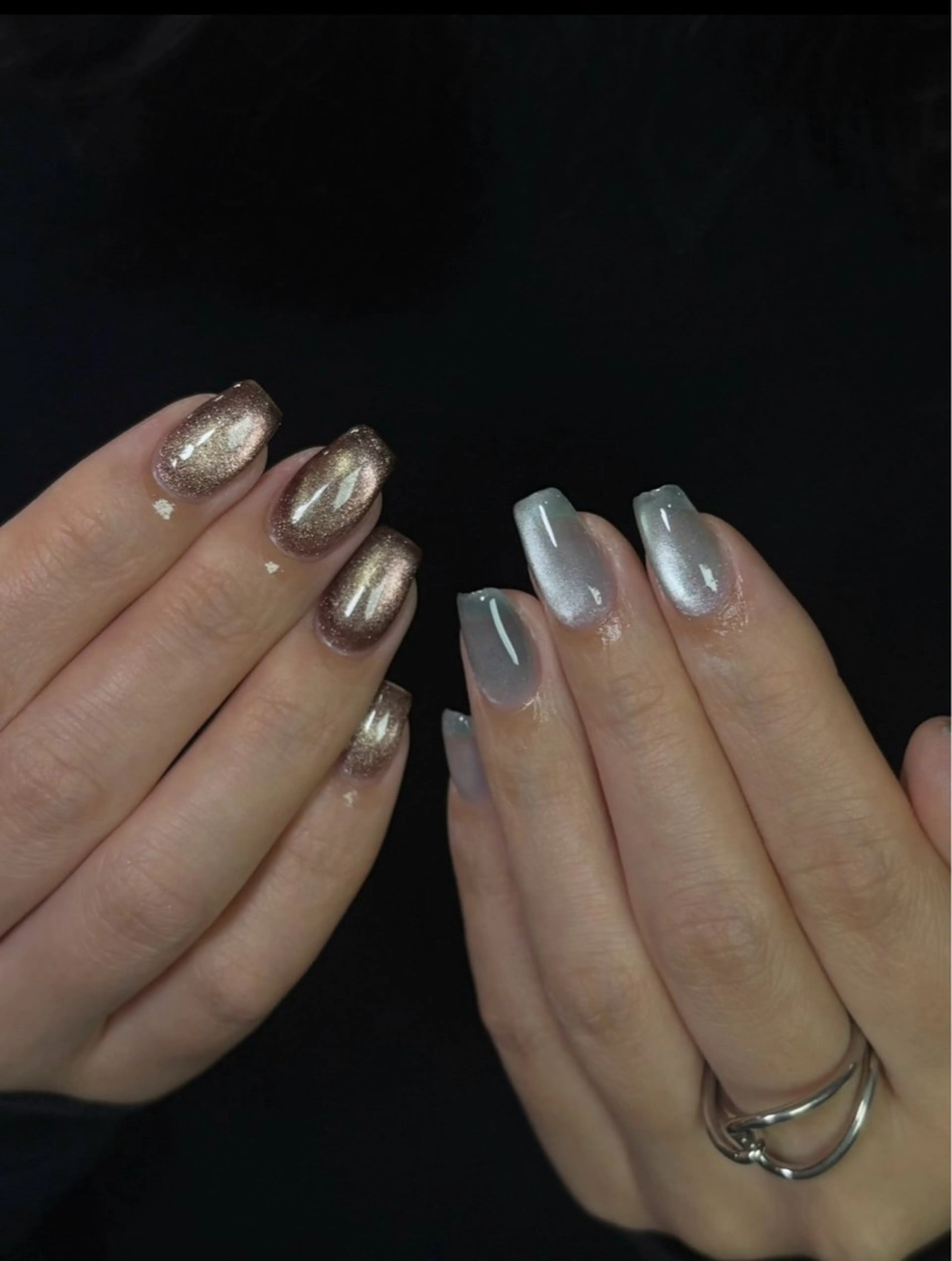 ネイル ハンドネイル Dark Honey Ivyのネイルデザイン