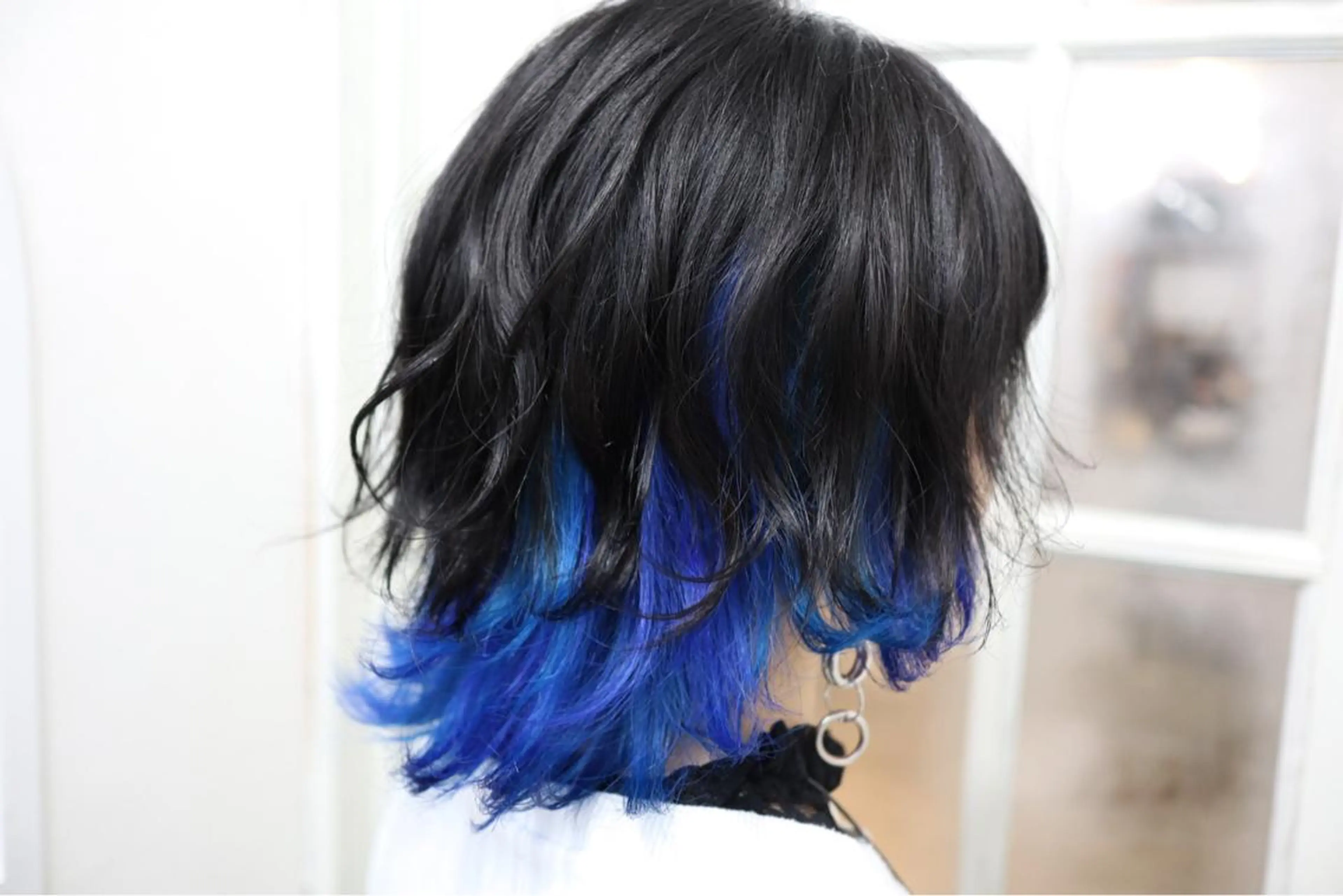 ミディアム カラー アディクシーカラー ベージュカラー ブリーチ ブルーカラー ケアブリーチ ヘアカラー トリートメント ✨池袋ブリーチ特化 Hibiki✨のヘアスタイル