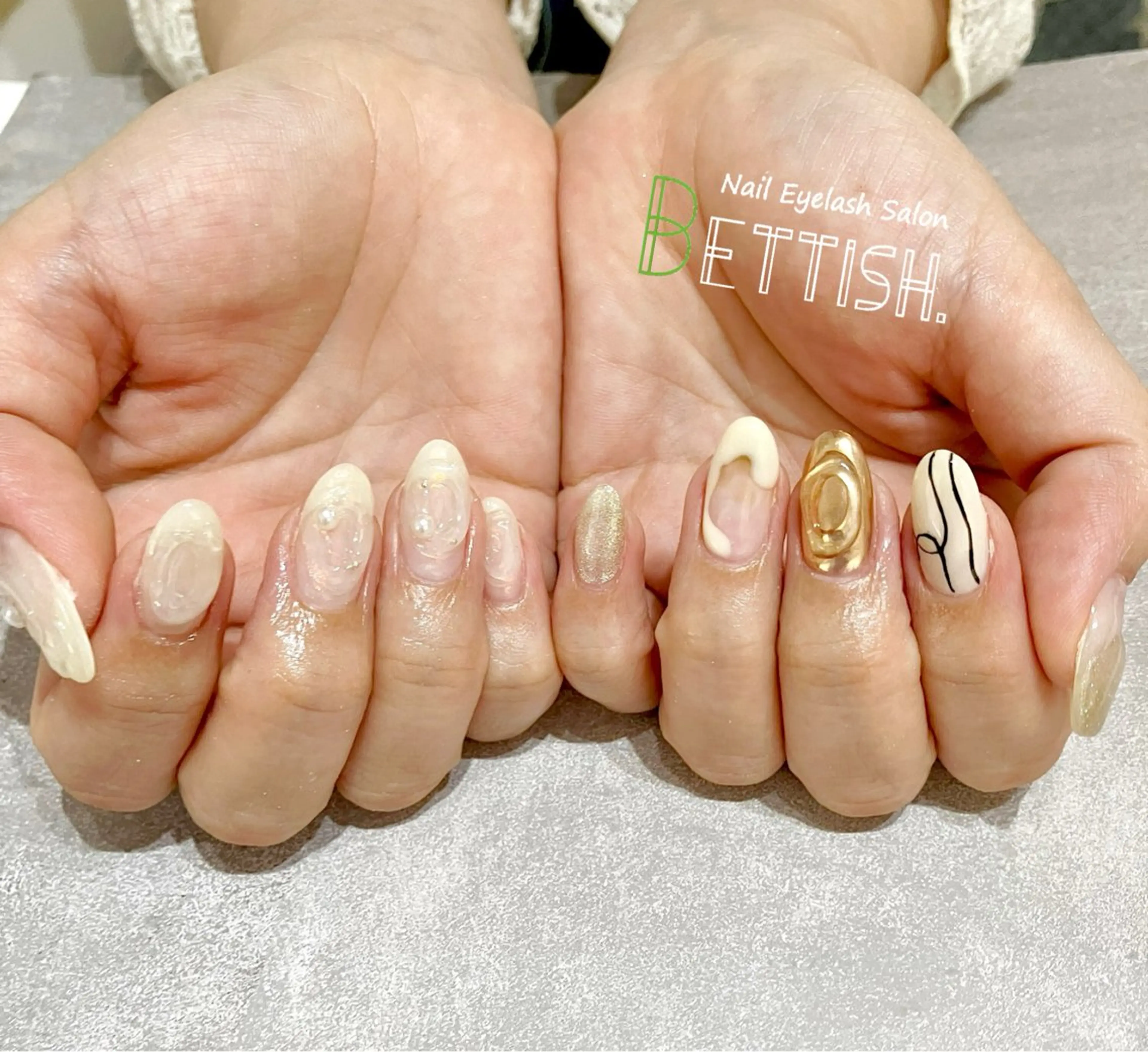 ネイル ハンドネイル BETTISH. KUMIKO☺︎︎のネイルデザイン