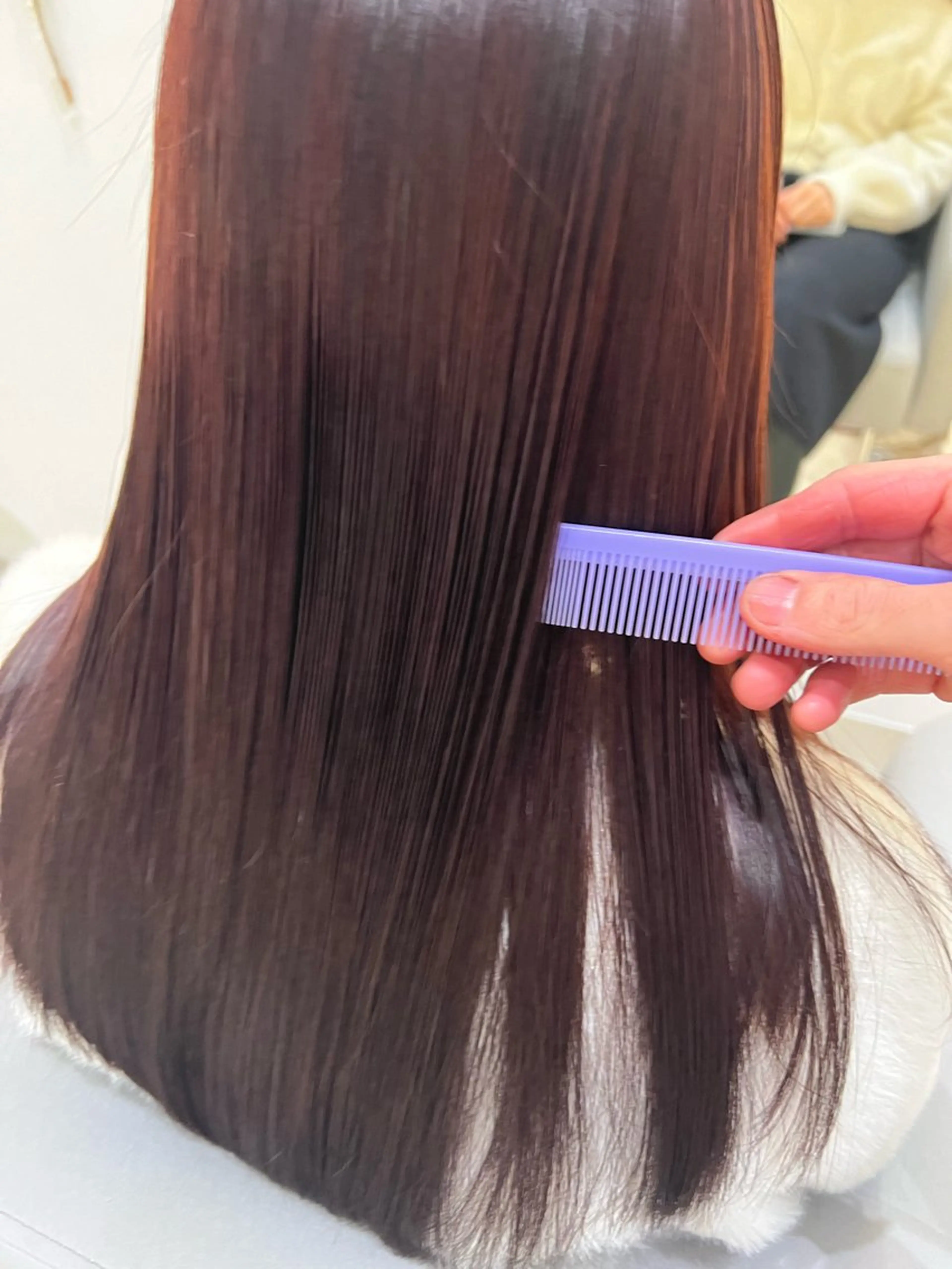 ミディアム カラー ヘアアレンジ メンズ カット ヘアカラー トリートメント 堀井 凌平のヘアスタイル